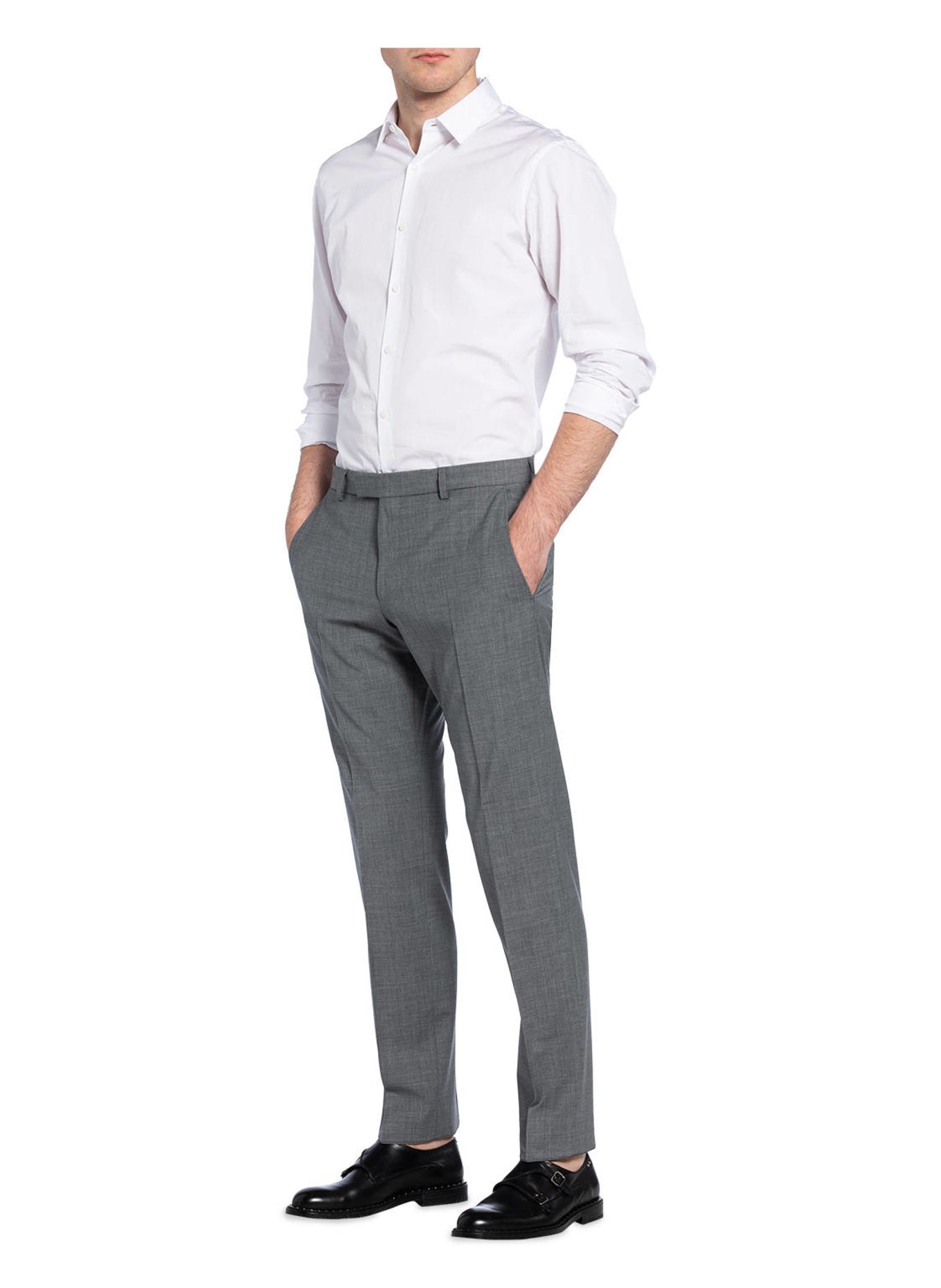 STRELLSON Anzughose MERCER Slim Fit, Farbe: 035 MEDIUM GREY 035 (Bild 3)