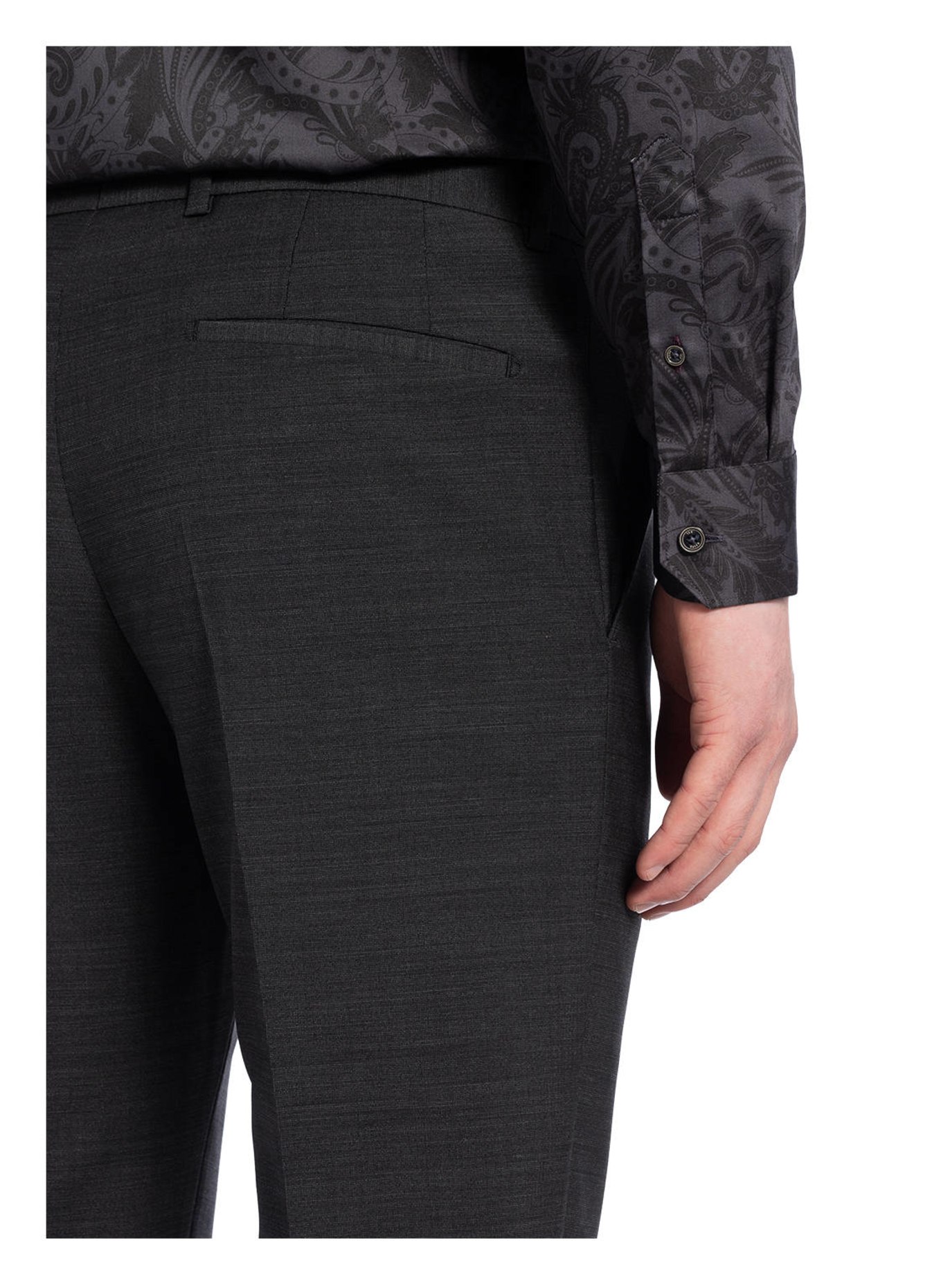 STRELLSON Spodnie garniturowe MERCER slim fit, Kolor: CIEMNOSZARY (Obrazek 6)