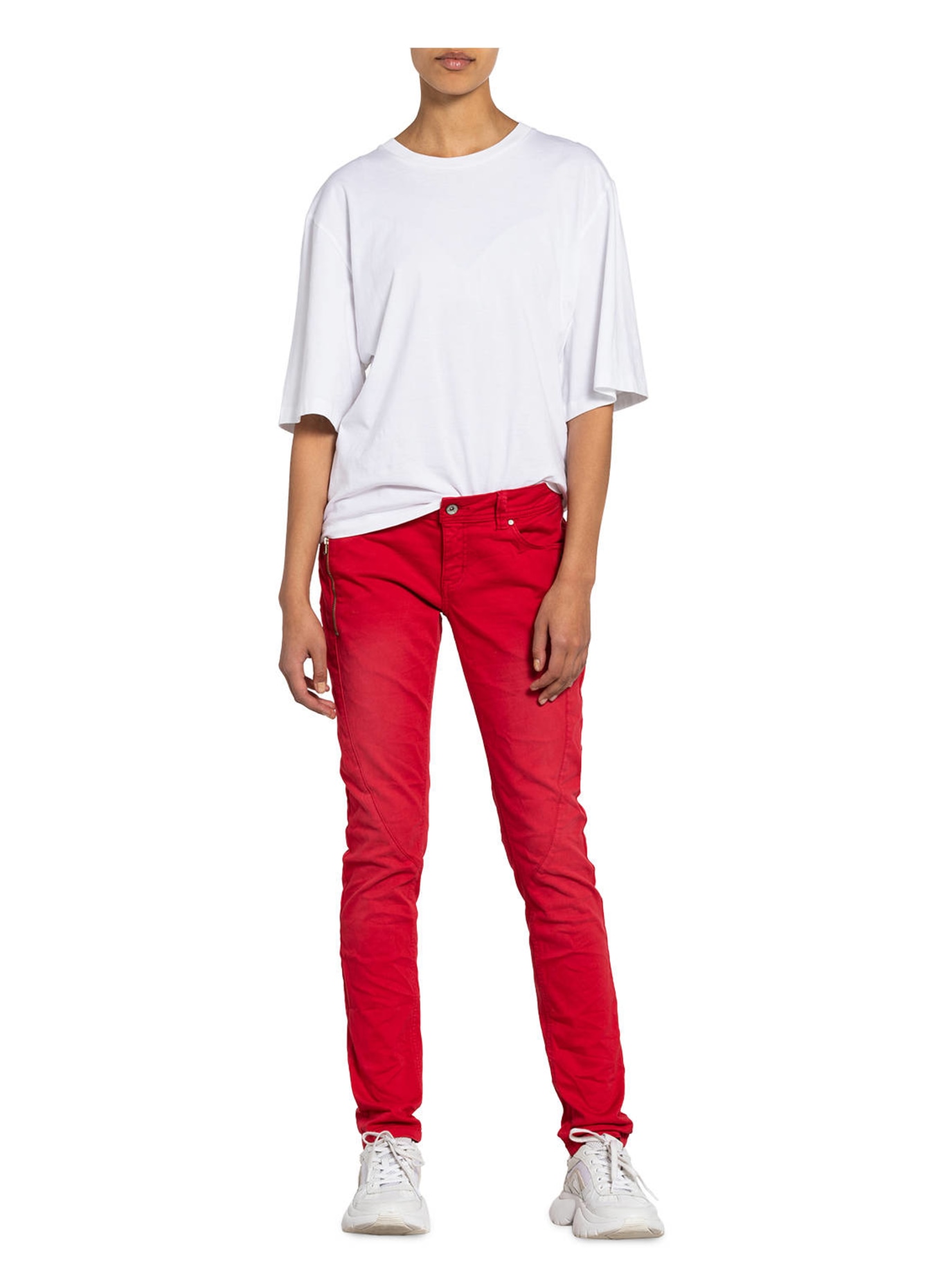 Buena Vista Jeans MALIBU-ZIP K, Farbe: 2027 true red (Bild 2)