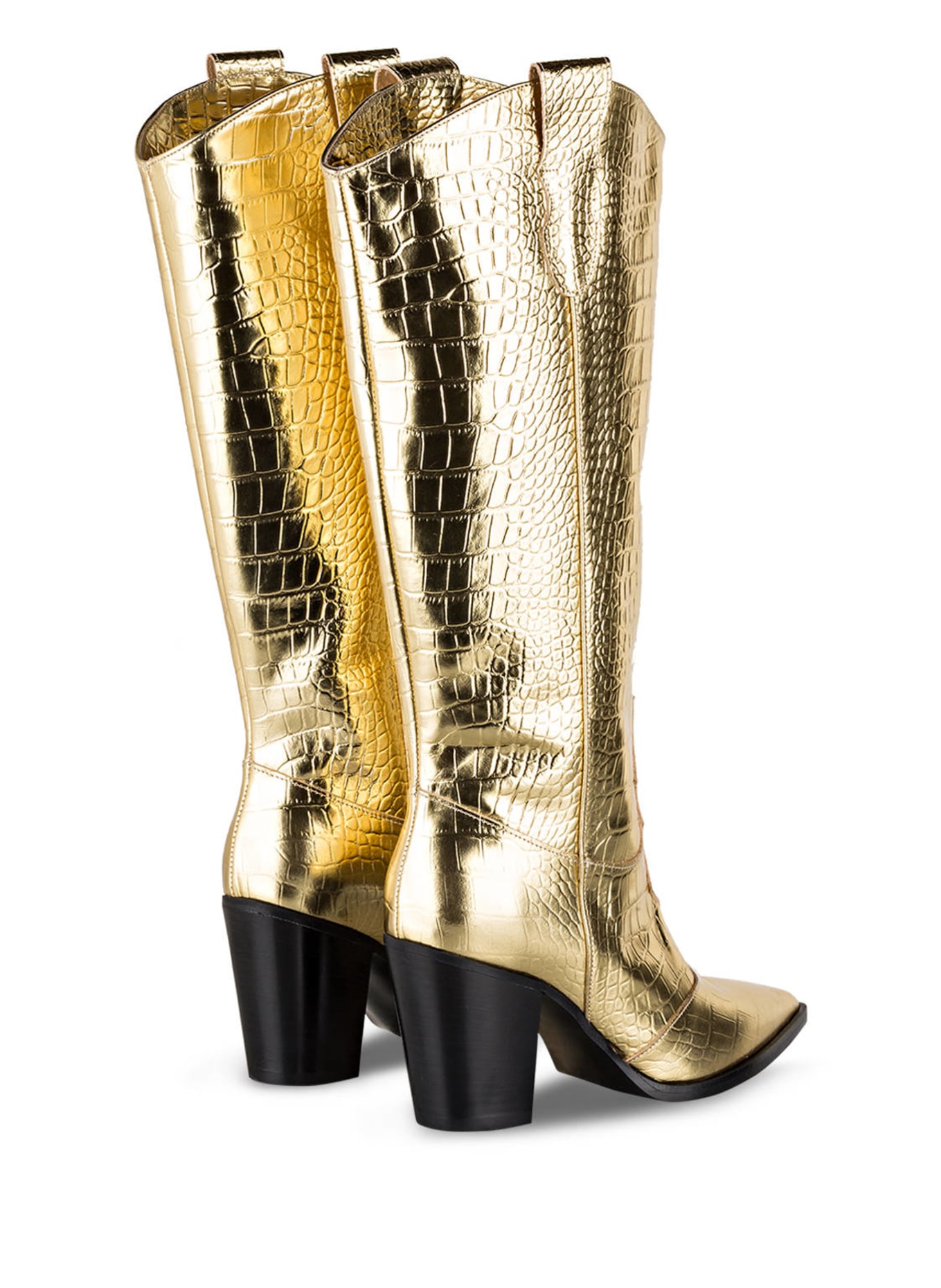 Bianca Di Cowboy Boots, Farbe: GOLD (Bild 2)