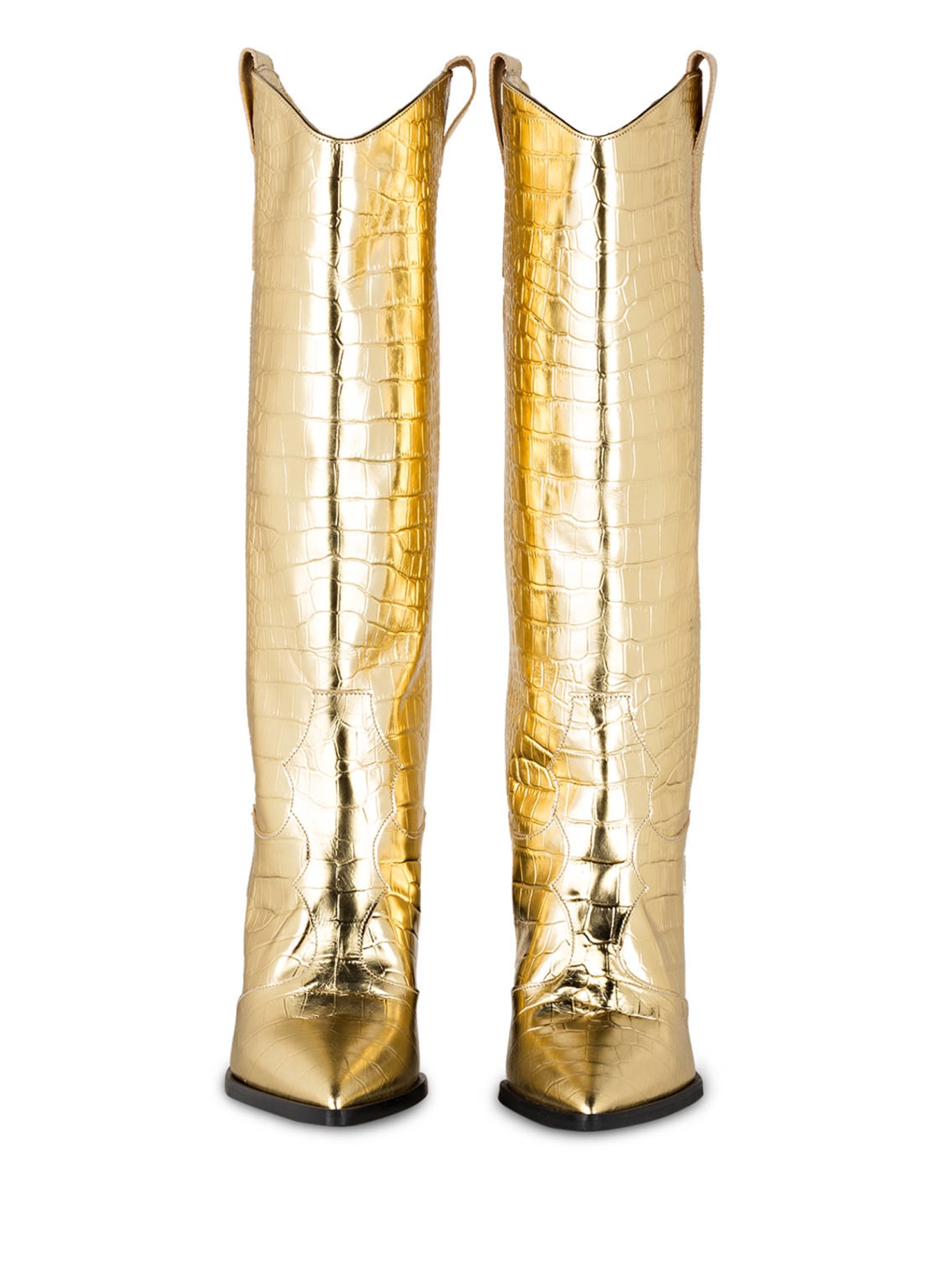 Bianca Di Cowboy Boots, Farbe: GOLD (Bild 3)