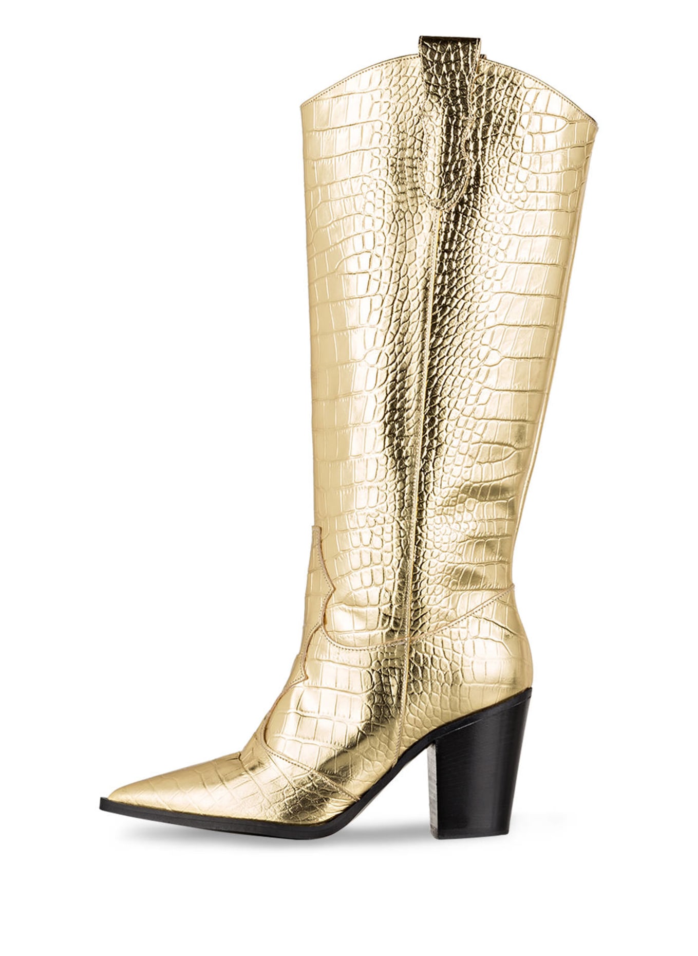 Bianca Di Cowboy Boots, Farbe: GOLD (Bild 4)
