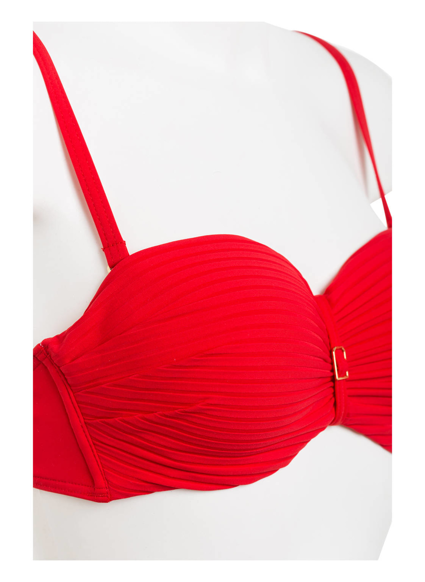 CYELL Bandeau-Bikini-Top , Farbe: ROT (Bild 4)