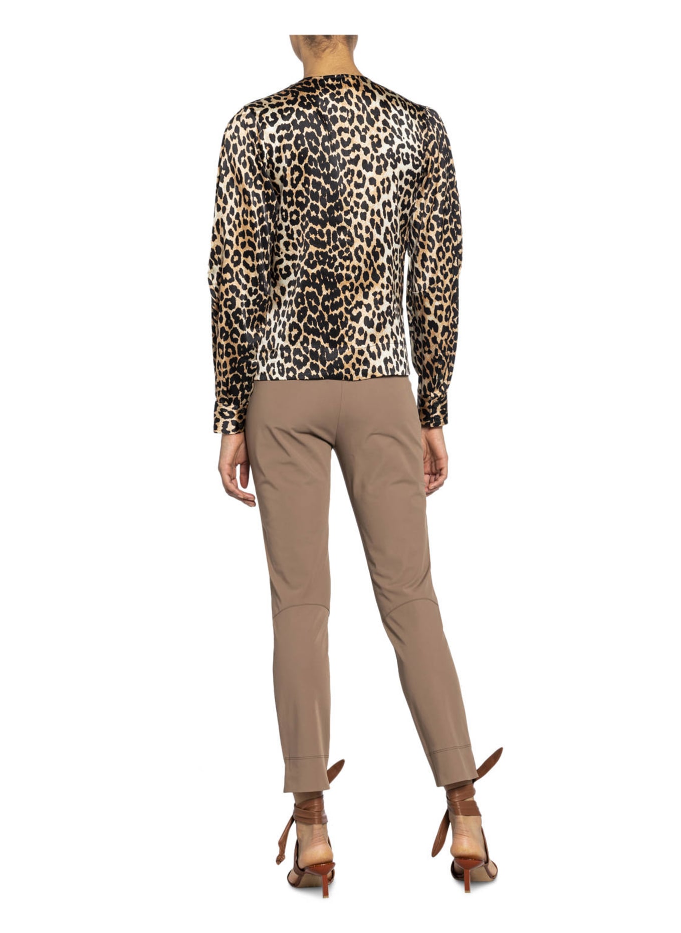 SEDUCTIVE 7/8 trousers SABRINA, Color: CAMEL (Image 3)