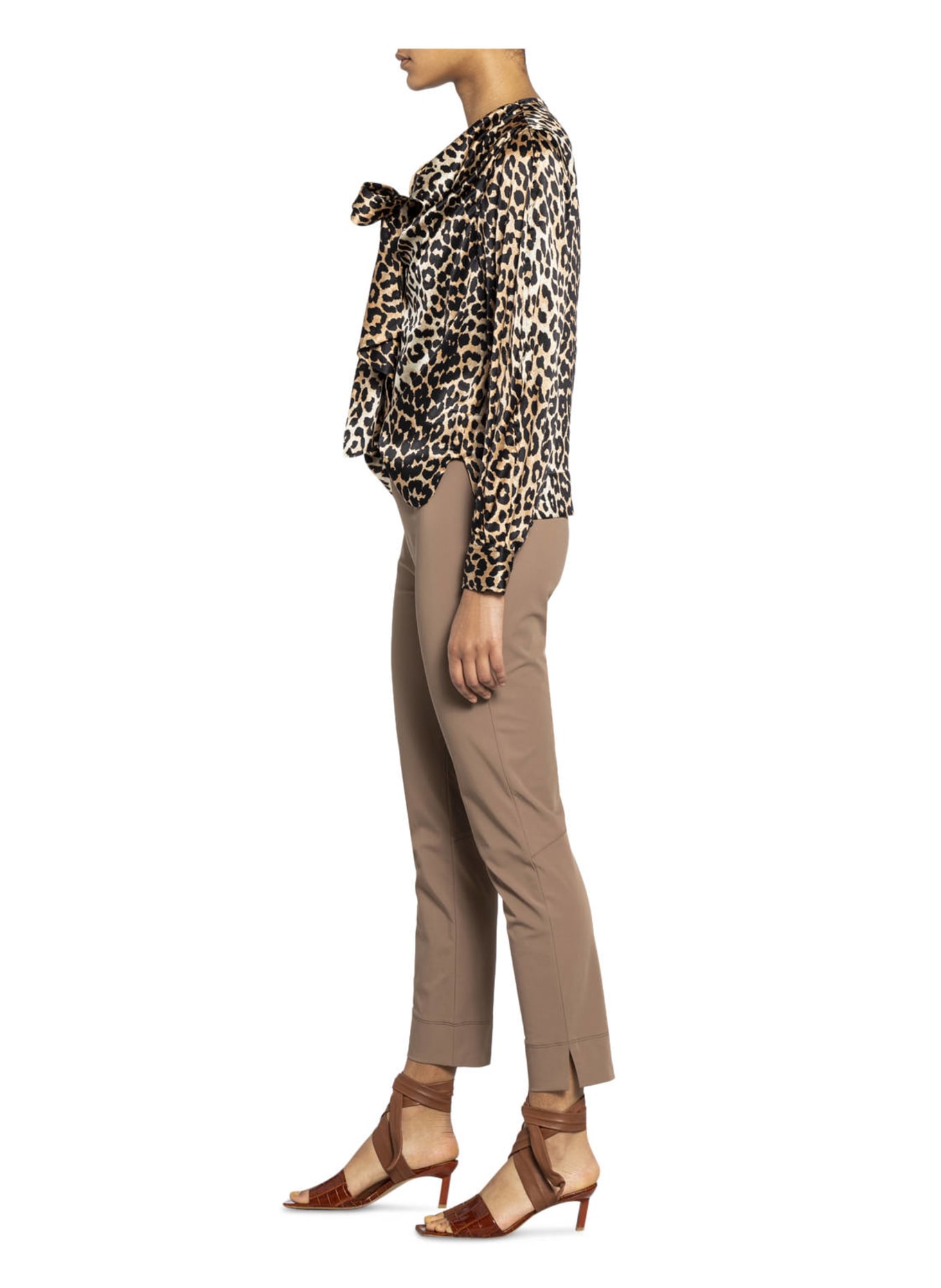 SEDUCTIVE 7/8 trousers SABRINA, Color: CAMEL (Image 4)