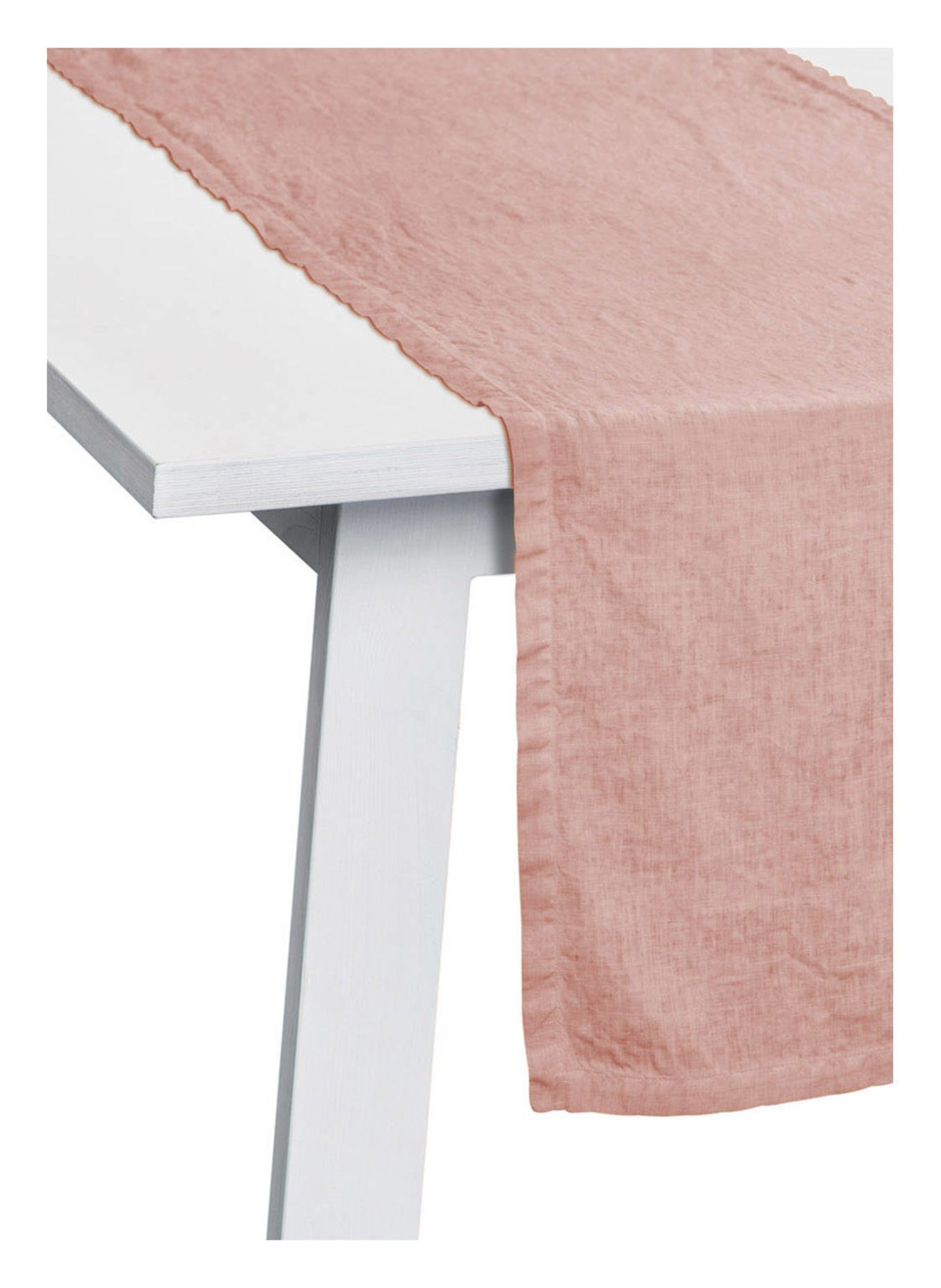 pichler Tischläufer LISKA aus Leinen , Farbe: ROSA (Bild 4)