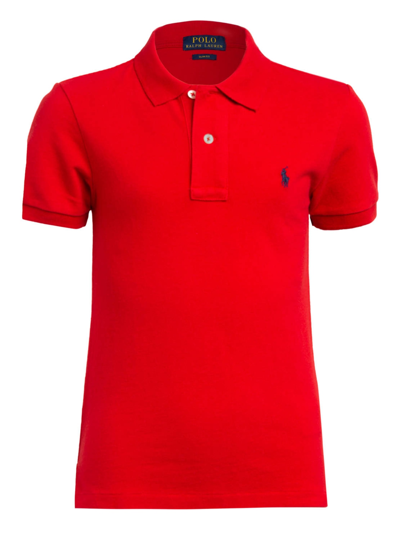 POLO RALPH LAUREN Pique-Poloshirt Slim Fit , Farbe: ROT (Bild 1)