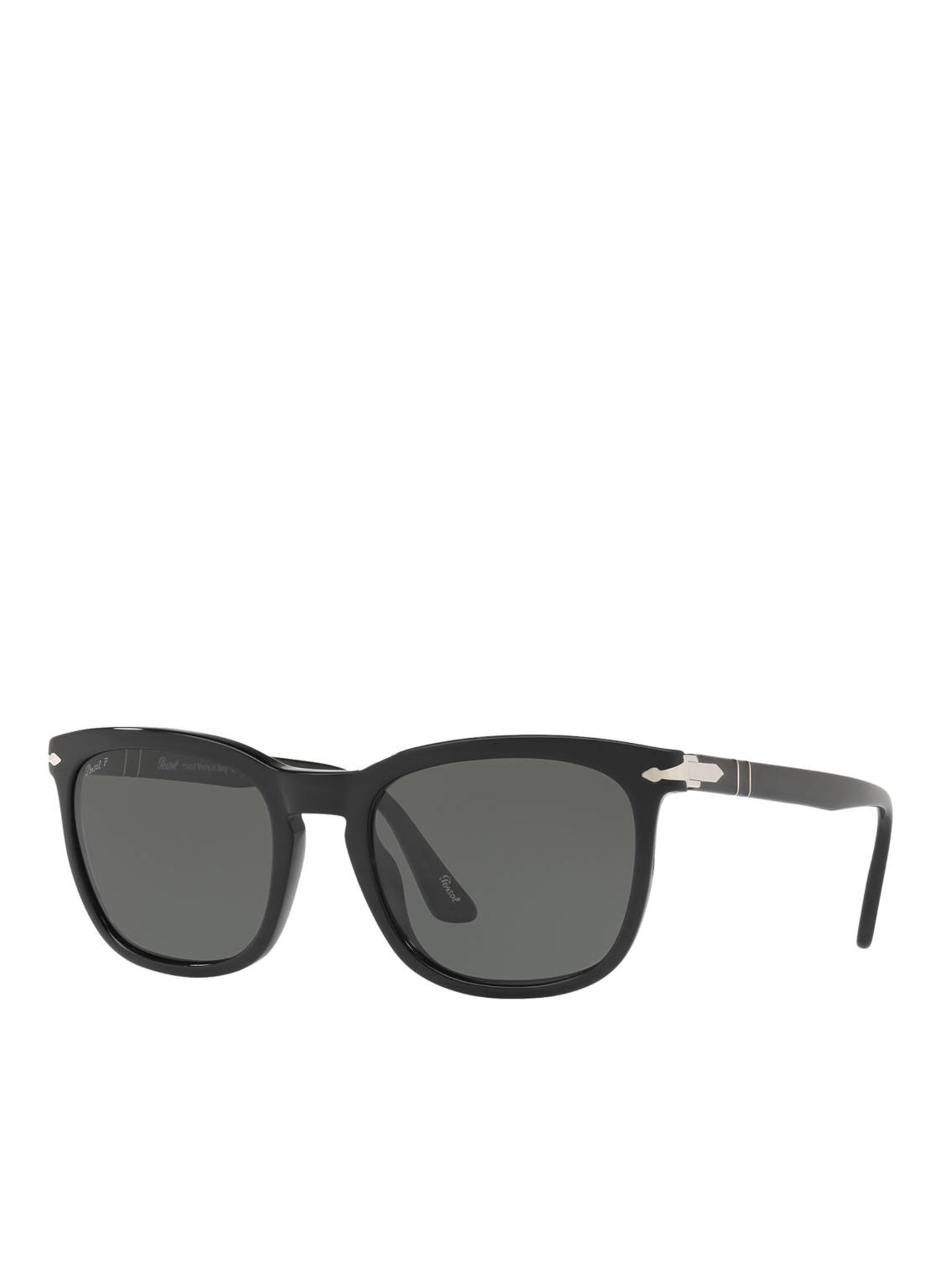 Persol Sunglasses PO3193S, Color: 95/58 - BLACK/ GREEN POLARIZED (Image 1)