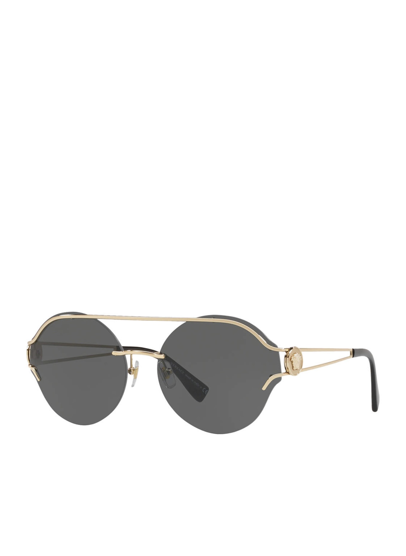 VERSACE Sunglasses VE2184, Color: 125287 - GOLD/DARK GRAY (Image 1)