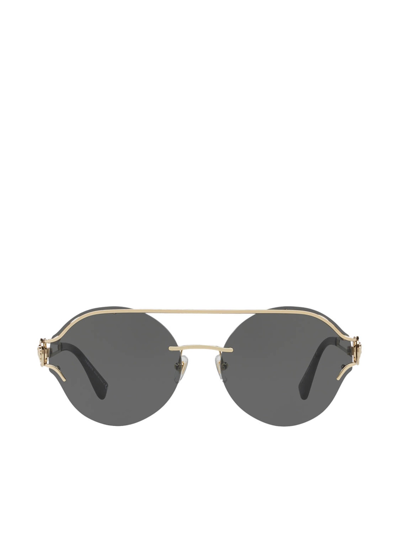 VERSACE Sunglasses VE2184, Color: 125287 - GOLD/DARK GRAY (Image 2)