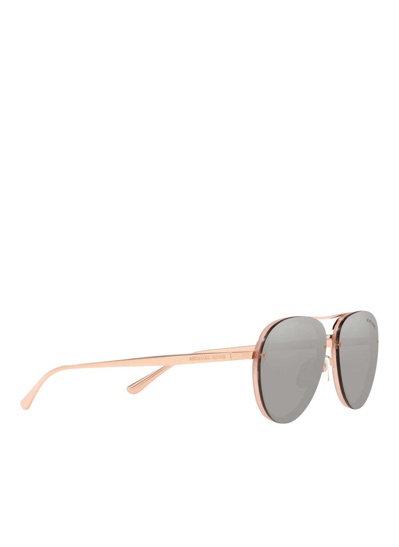 MICHAEL KORS Sonnenbrille MK2101, Farbe: 32466G - ROSÉ/ GRAU VERSPIEGELT (Bild 3)