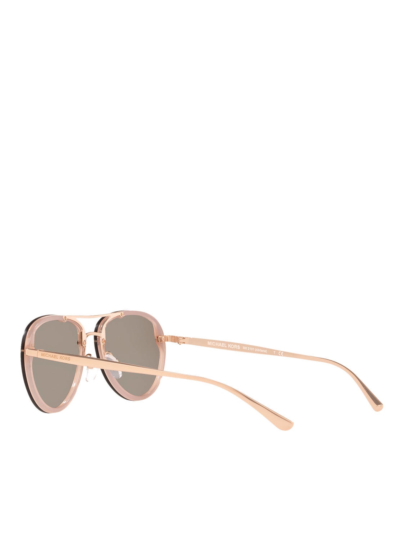 MICHAEL KORS Sonnenbrille MK2101, Farbe: 32466G - ROSÉ/ GRAU VERSPIEGELT (Bild 4)