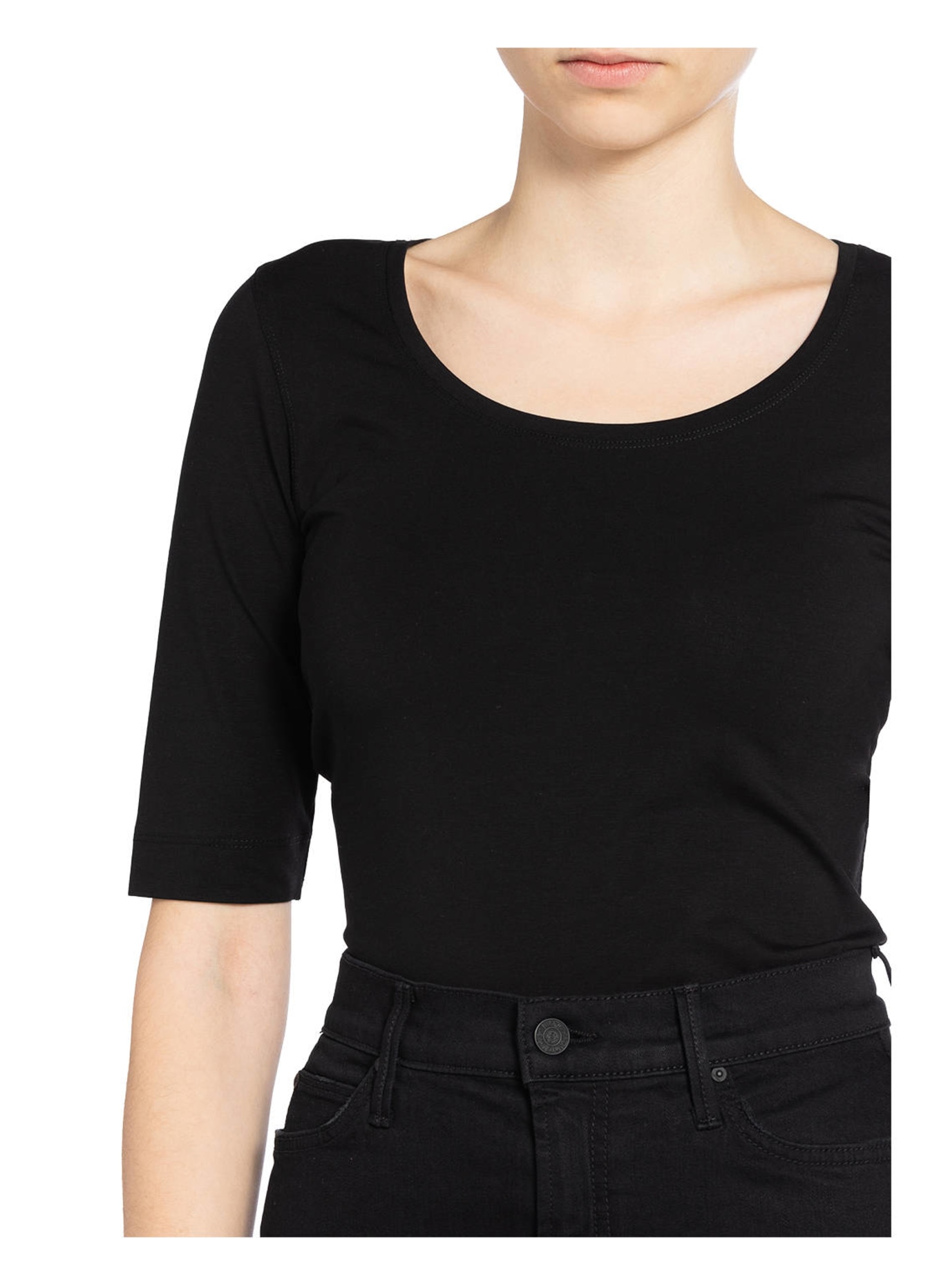 OPUS T-Shirt DAILY F: SCHWARZ
