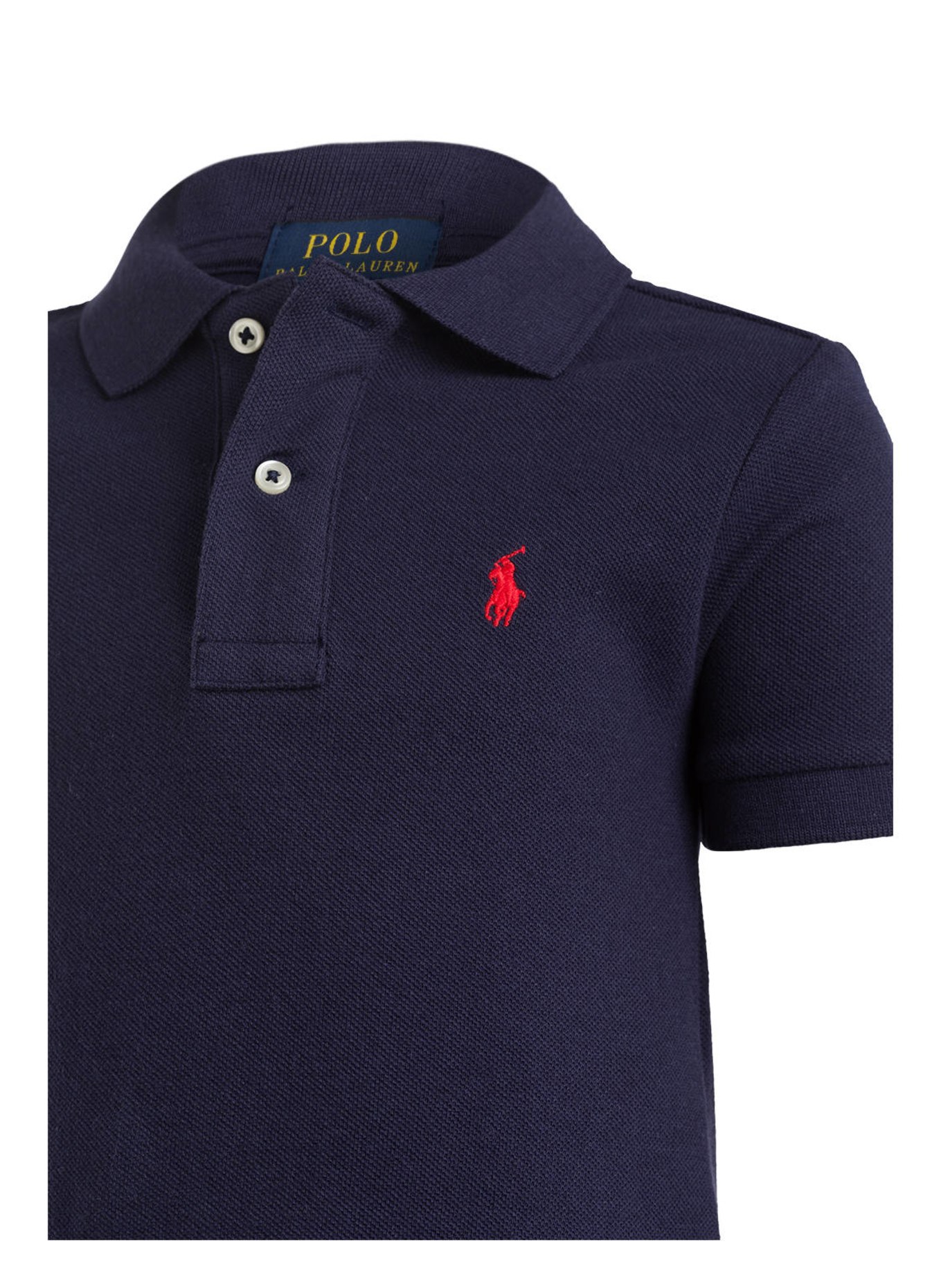 POLO RALPH LAUREN Piqué-Poloshirt, Farbe: 005 french navy (Bild 3)