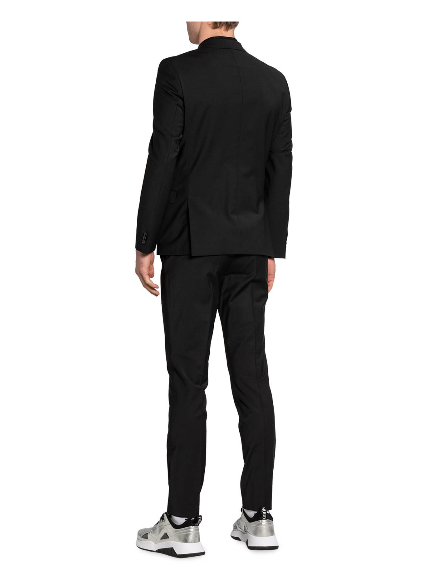 HUGO Anzughose HESTEN Extra Slim Fit, Farbe: 001 BLACK (Bild 3)
