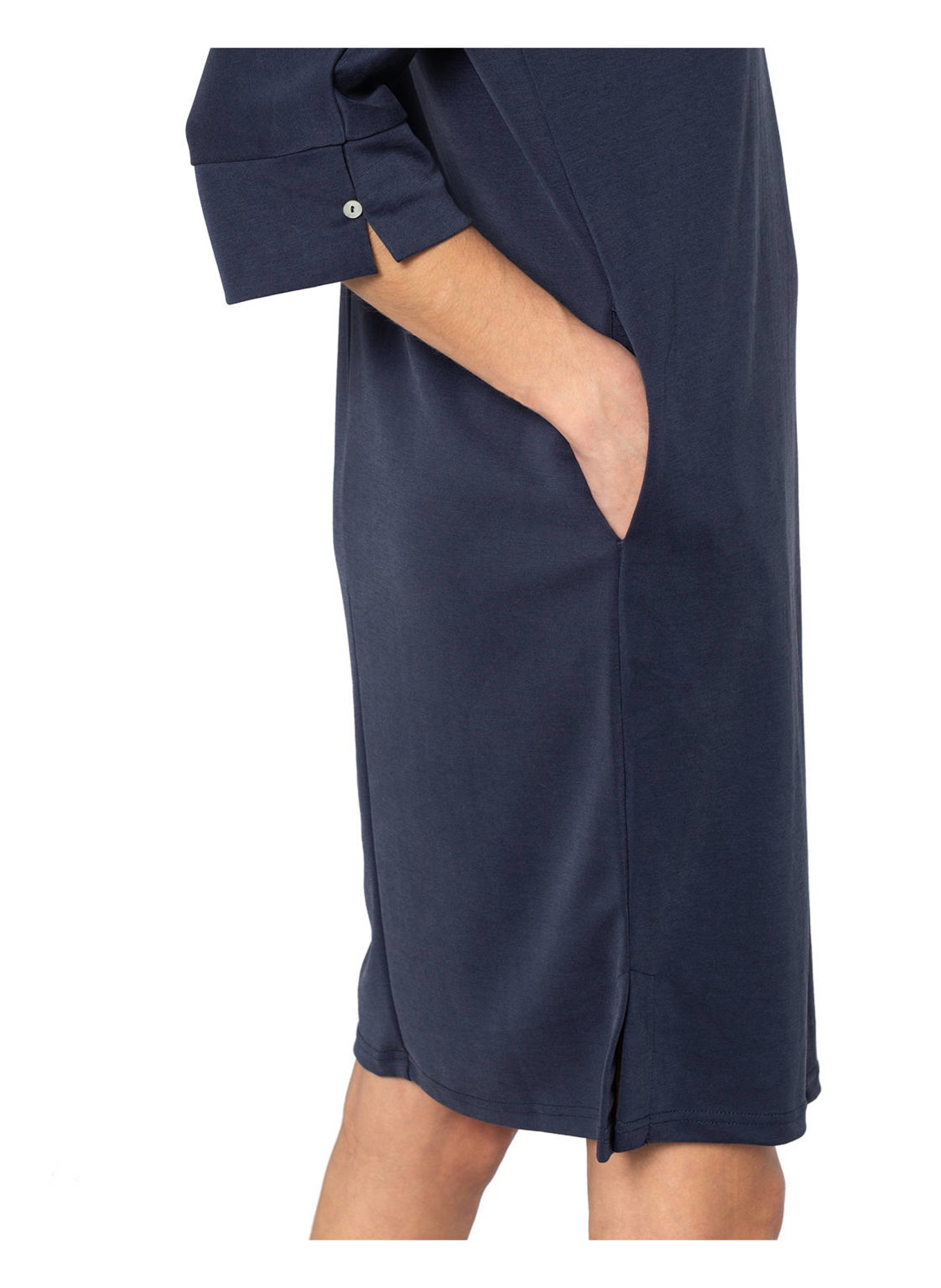 JcSophie Jersey dress CHANTELLE with 3/4 sleeves, Color: DARK BLUE (Image 4)