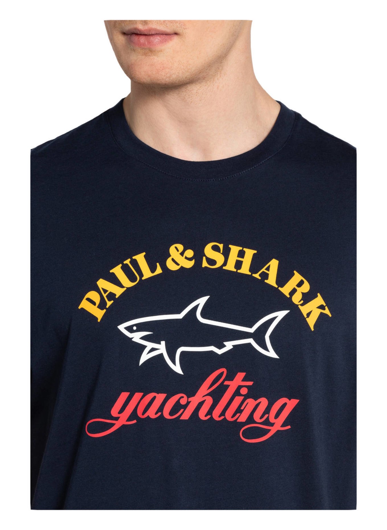 PAUL & SHARK Tričko, Barva: TMAVĚ MODRÁ (Obrázek 4)