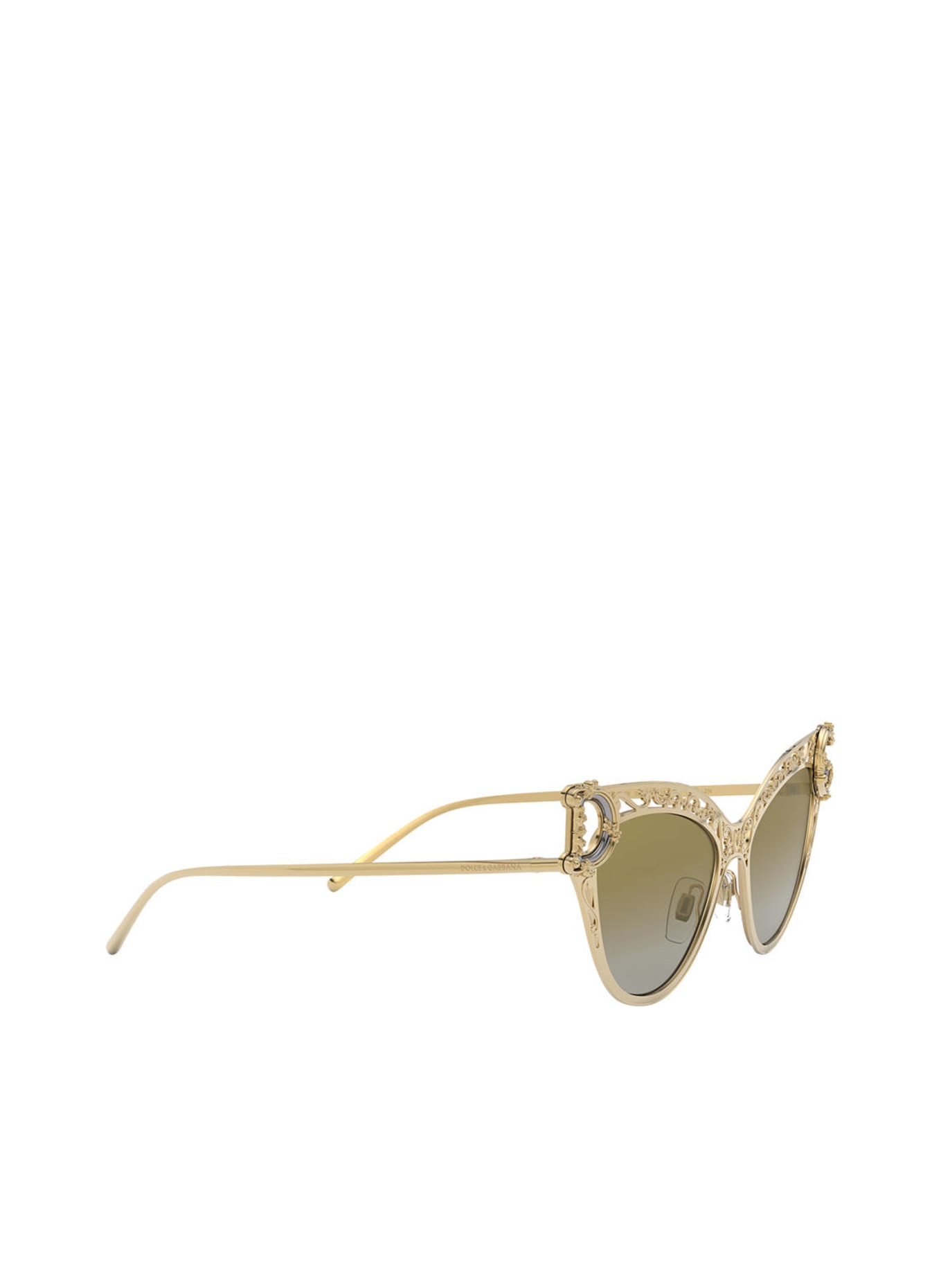 DOLCE & GABBANA Sunglasses DG 2239, Color: 02/6E - GOLD/ OLIVE (Image 3)