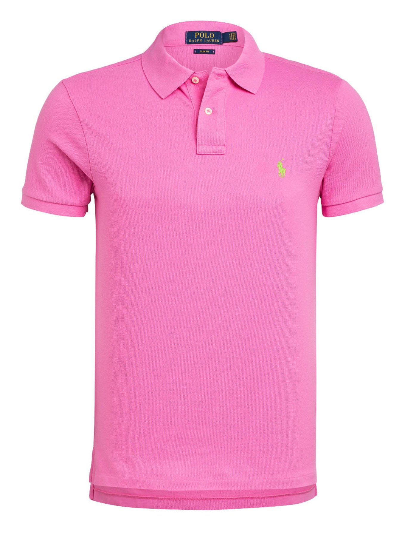 POLO RALPH LAUREN Piqué-Poloshirt Slim Fit, Farbe: PINK (Bild 1)
