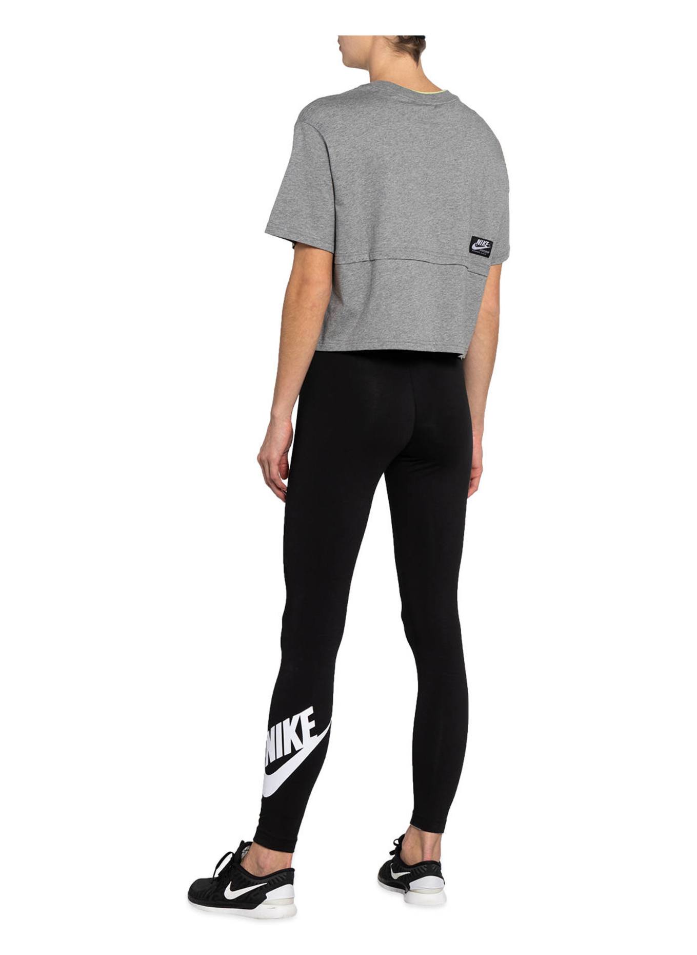 Nike Legginsy 7/8 LEG-A-SEE: CZARNY / BIAŁY