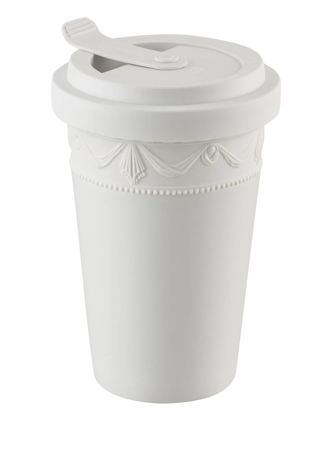 KPM To-Go cup, Color: WHITE (Image 1)