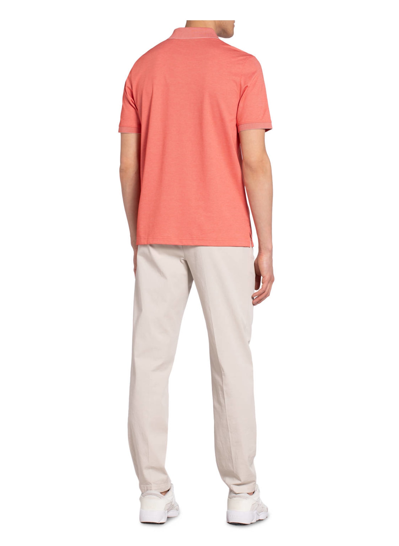 RAGMAN Piqué-Poloshirt , Farbe: HELLROT (Bild 3)