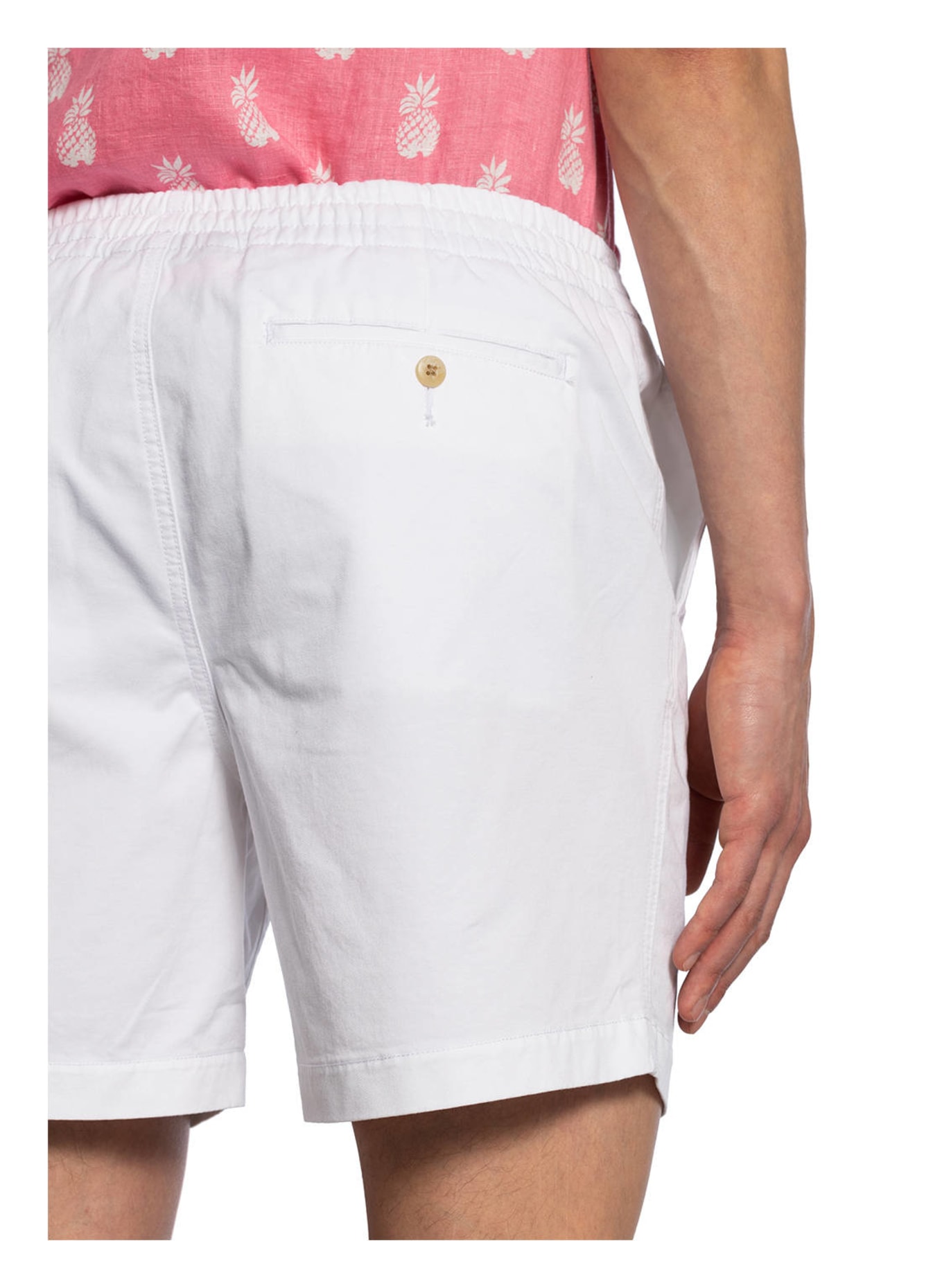 POLO RALPH LAUREN Shorts PREPSTER classic fit, Color: WHITE (Image 5)