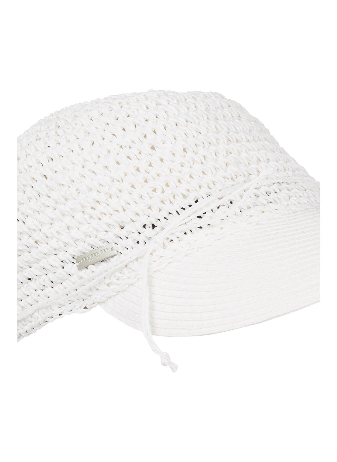 SEEBERGER Straw cap, Color: WHITE (Image 4)