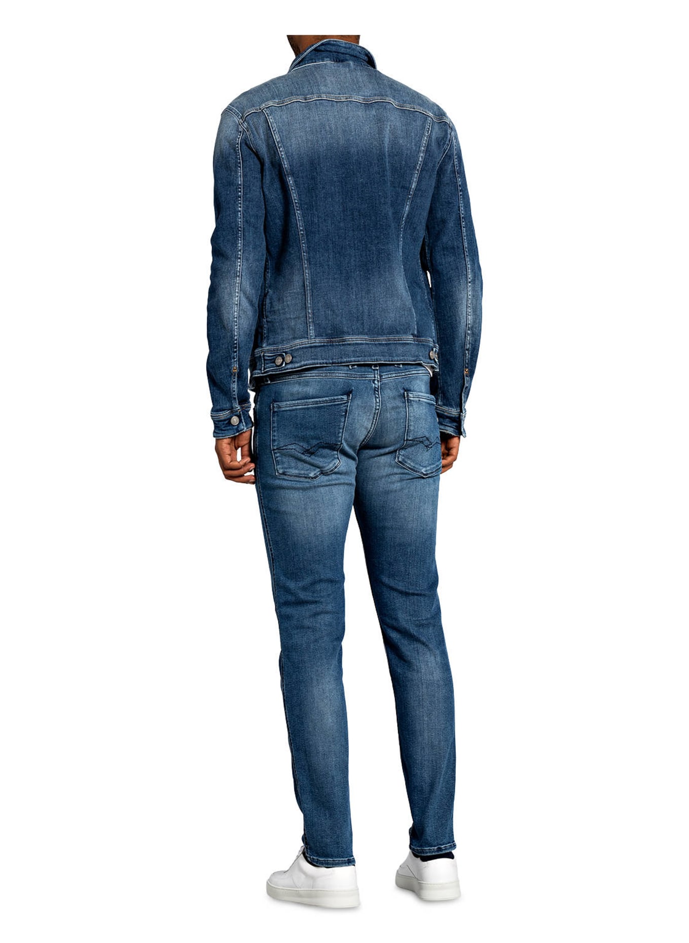 REPLAY Jeans ANBASS Slim Fit, Farbe: 009 MEDIUM BLUE (Bild 3)