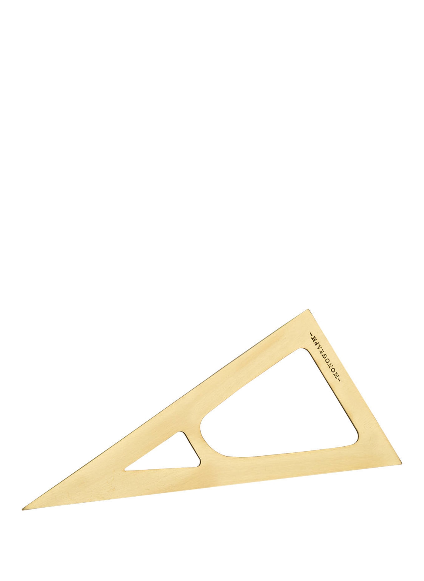 MONOGRAPH Dreikantlineal , Farbe: GOLD (Bild 2)