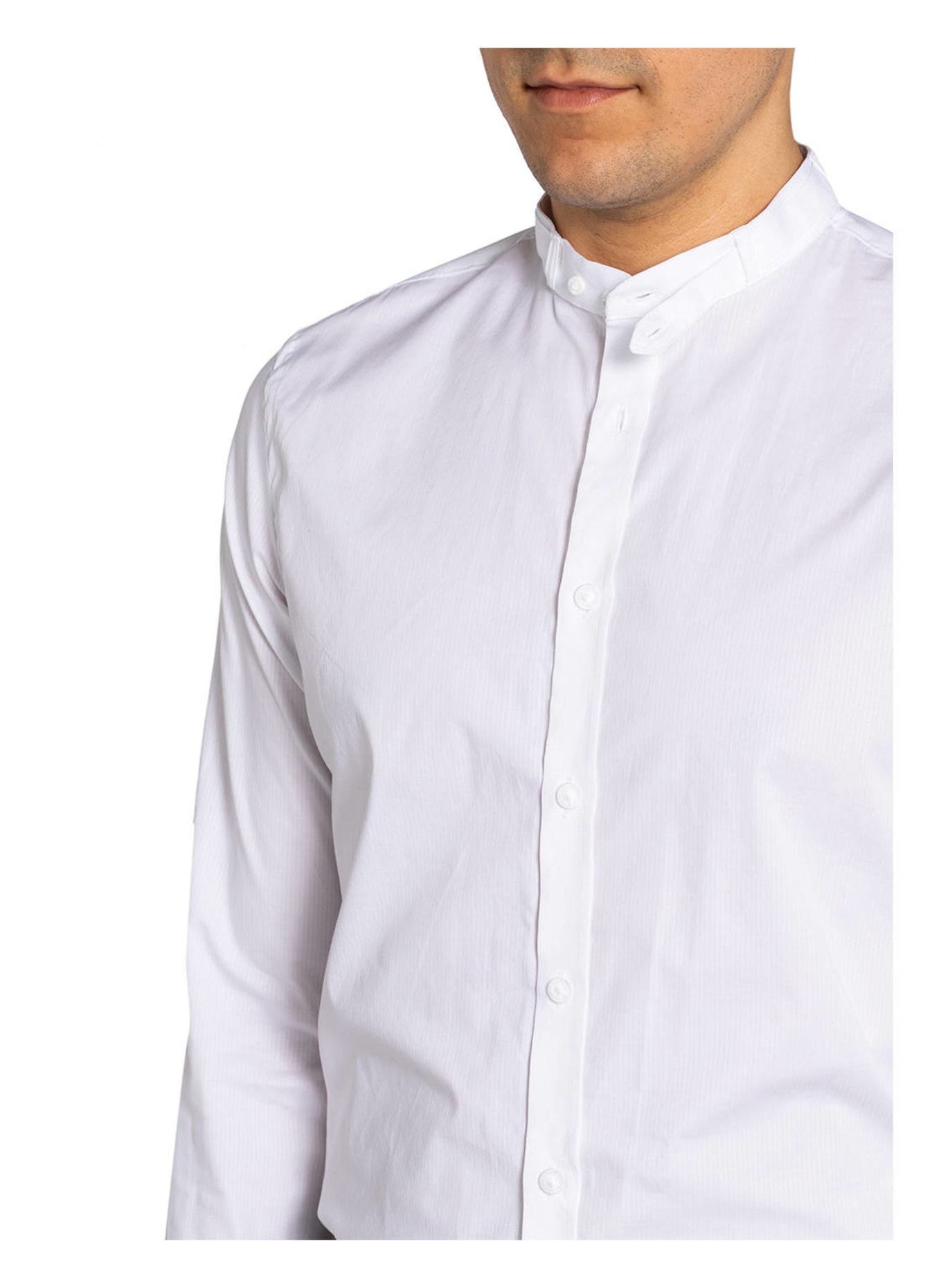 Gottseidank Trachten shirt LENZ , Color: WHITE (Image 4)