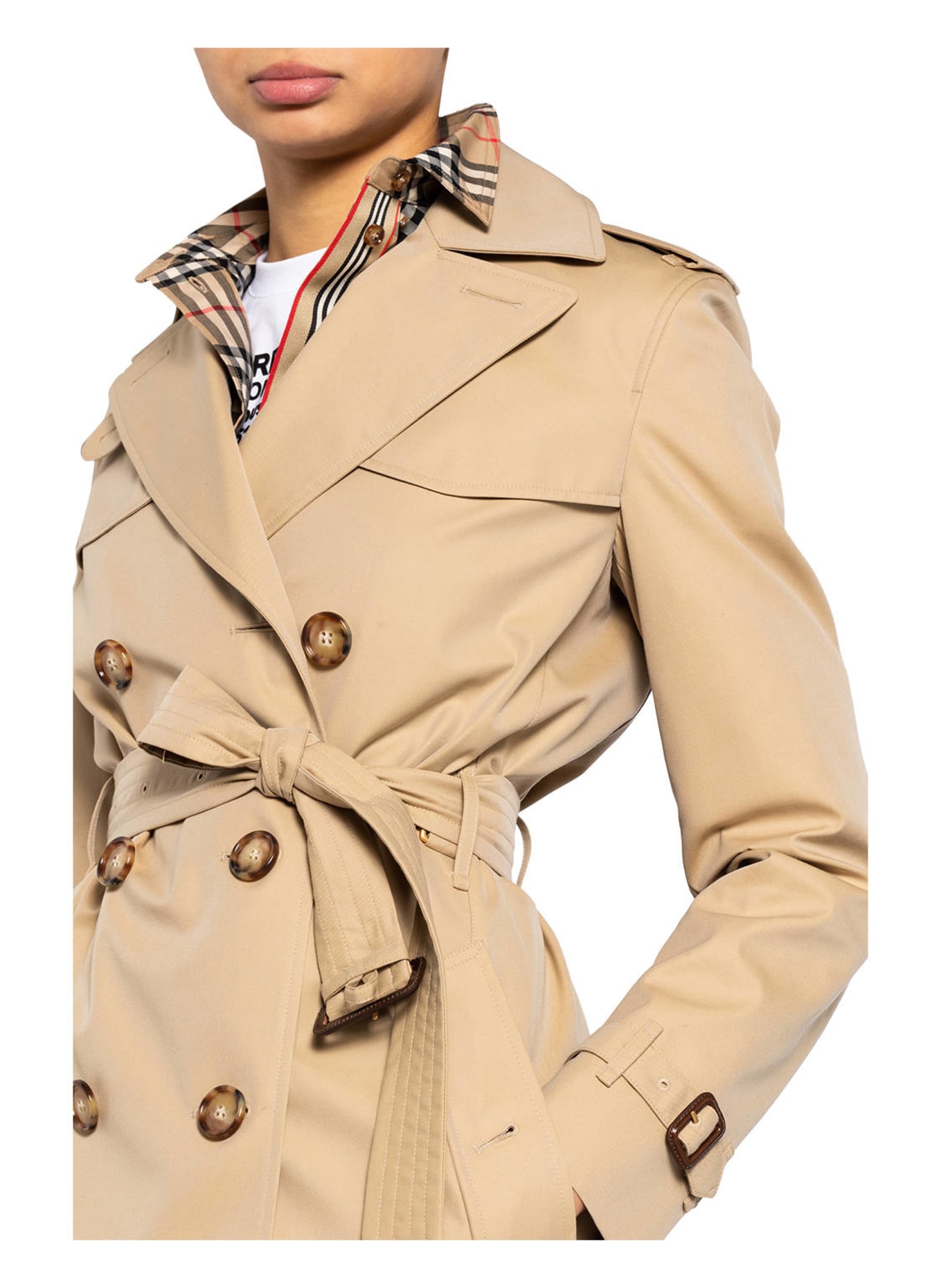 BURBERRY Trench coat ISLINGTON , Color: BEIGE (Image 4)