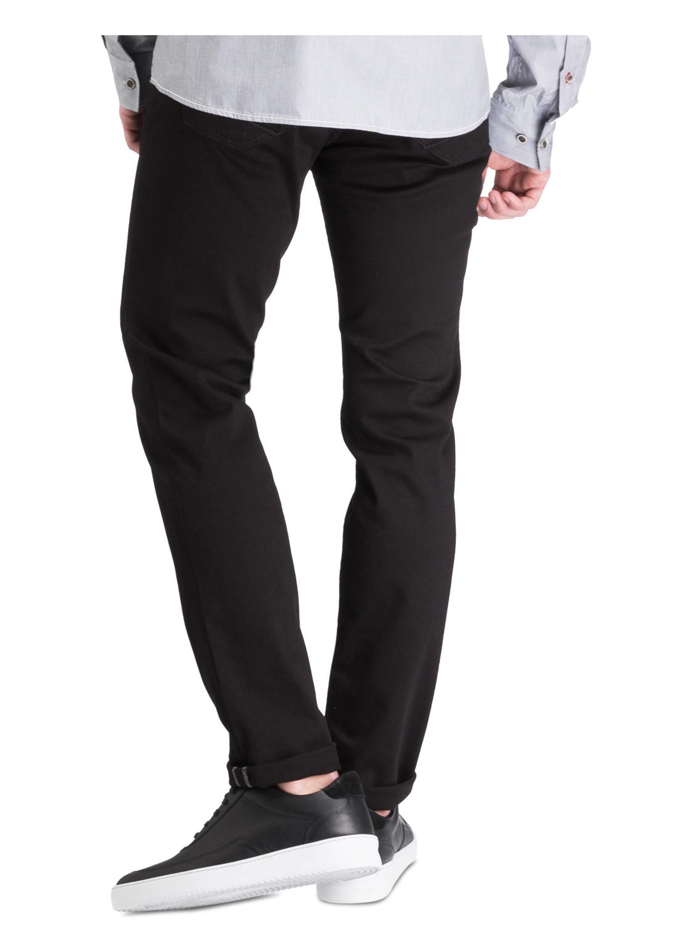 BRAX Jeans CHUCK HI-FLEX Modern Fit, Farbe: 01 PERMA BLACK (Bild 3)