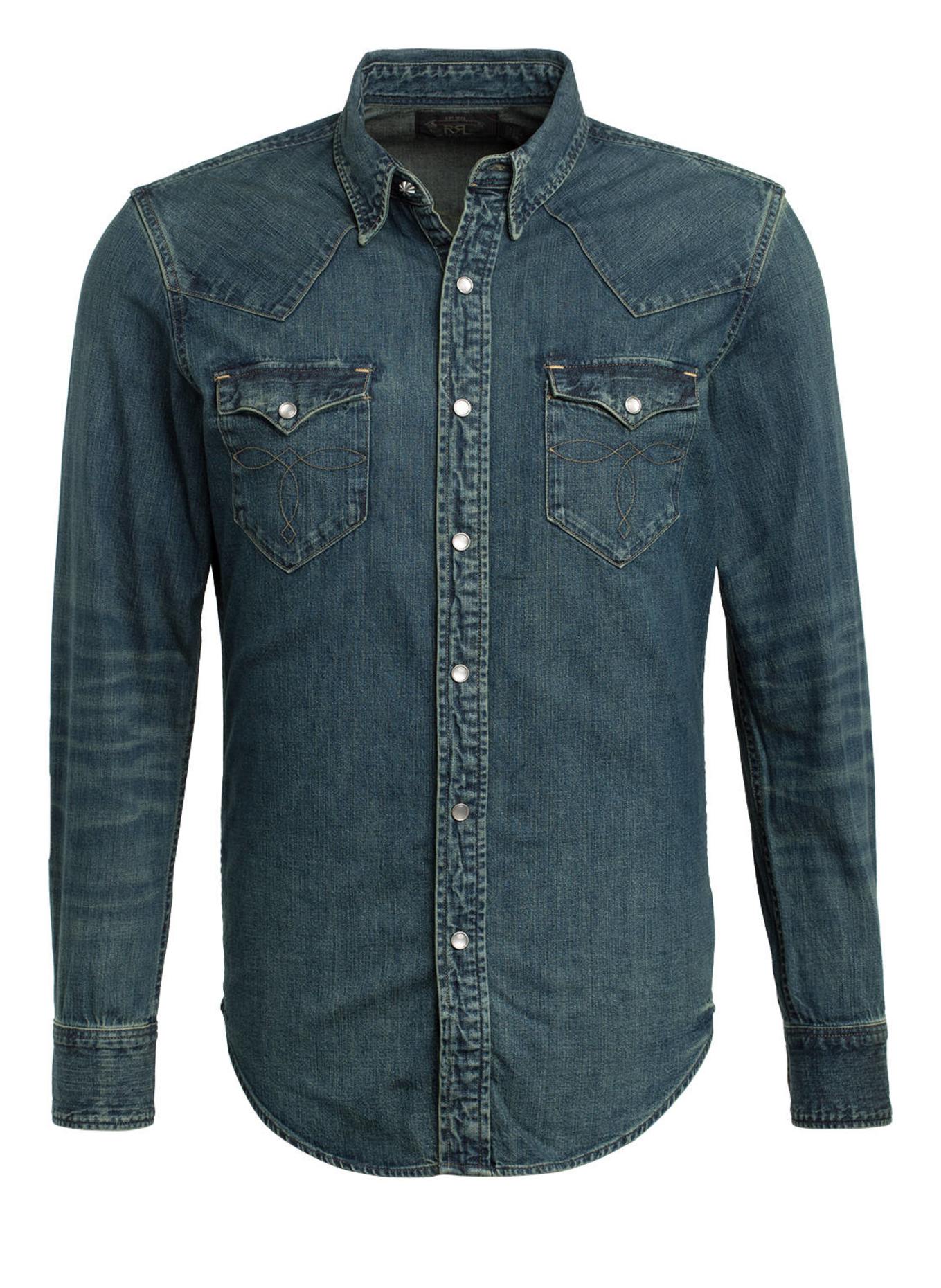 RRL Jeanshemd Classic Fit: BLAU