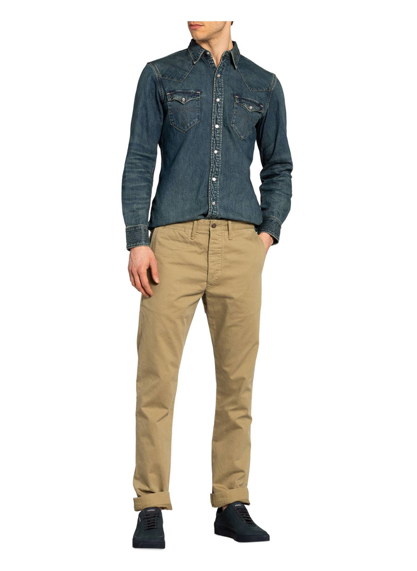 RRL Jeanshemd Classic Fit: BLAU