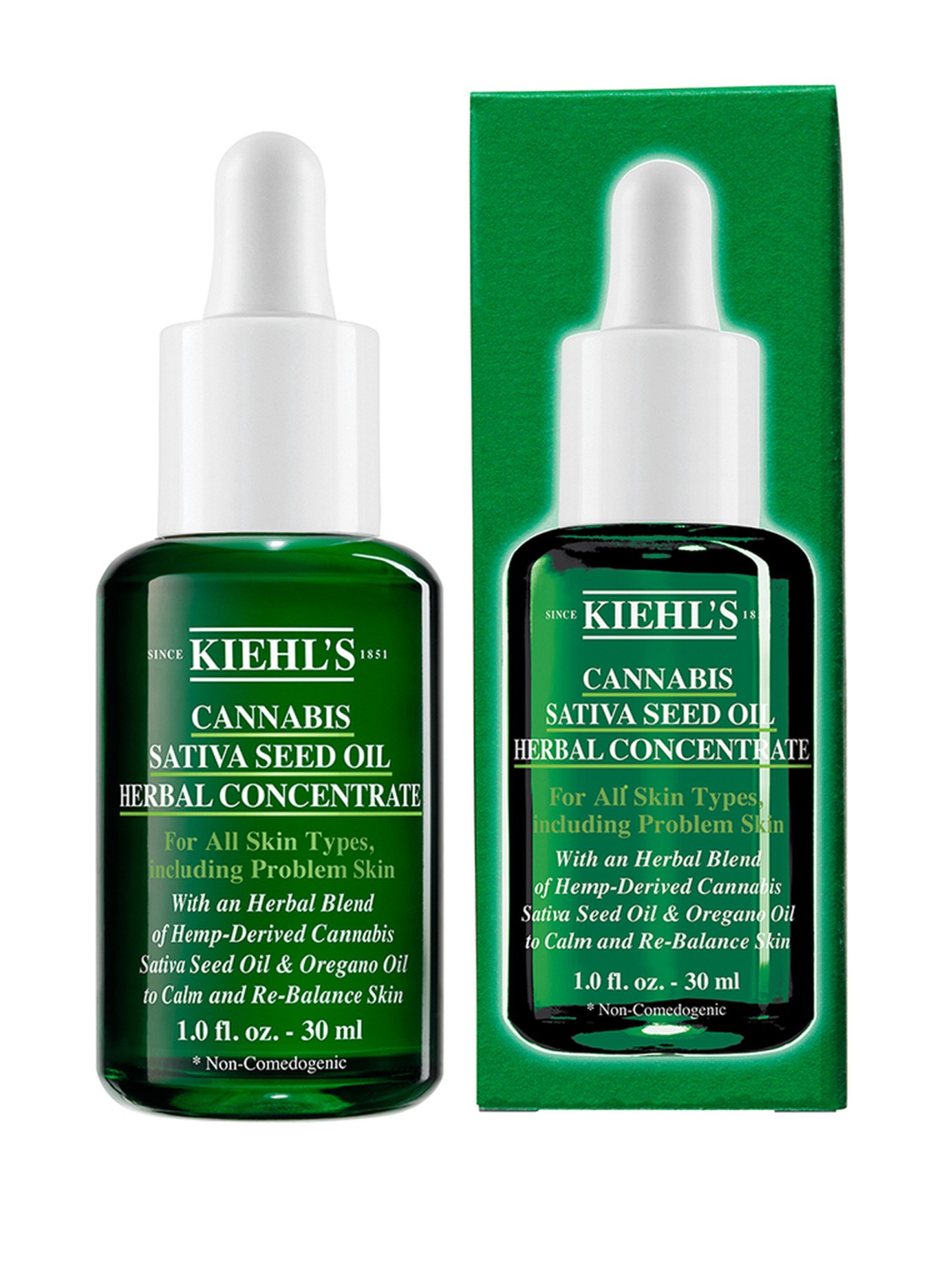 Kiehl's CANNABIS SATIVA SEED OIL HERBAL CONCENTRATE (Obrázek 2)