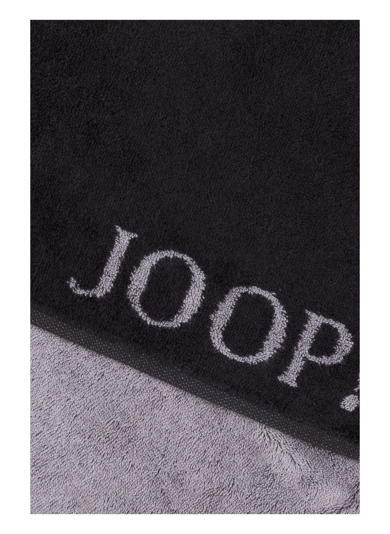 JOOP! Handtuch CLASSIC DOUBLEFACE, Farbe: SCHWARZ (Bild 3)