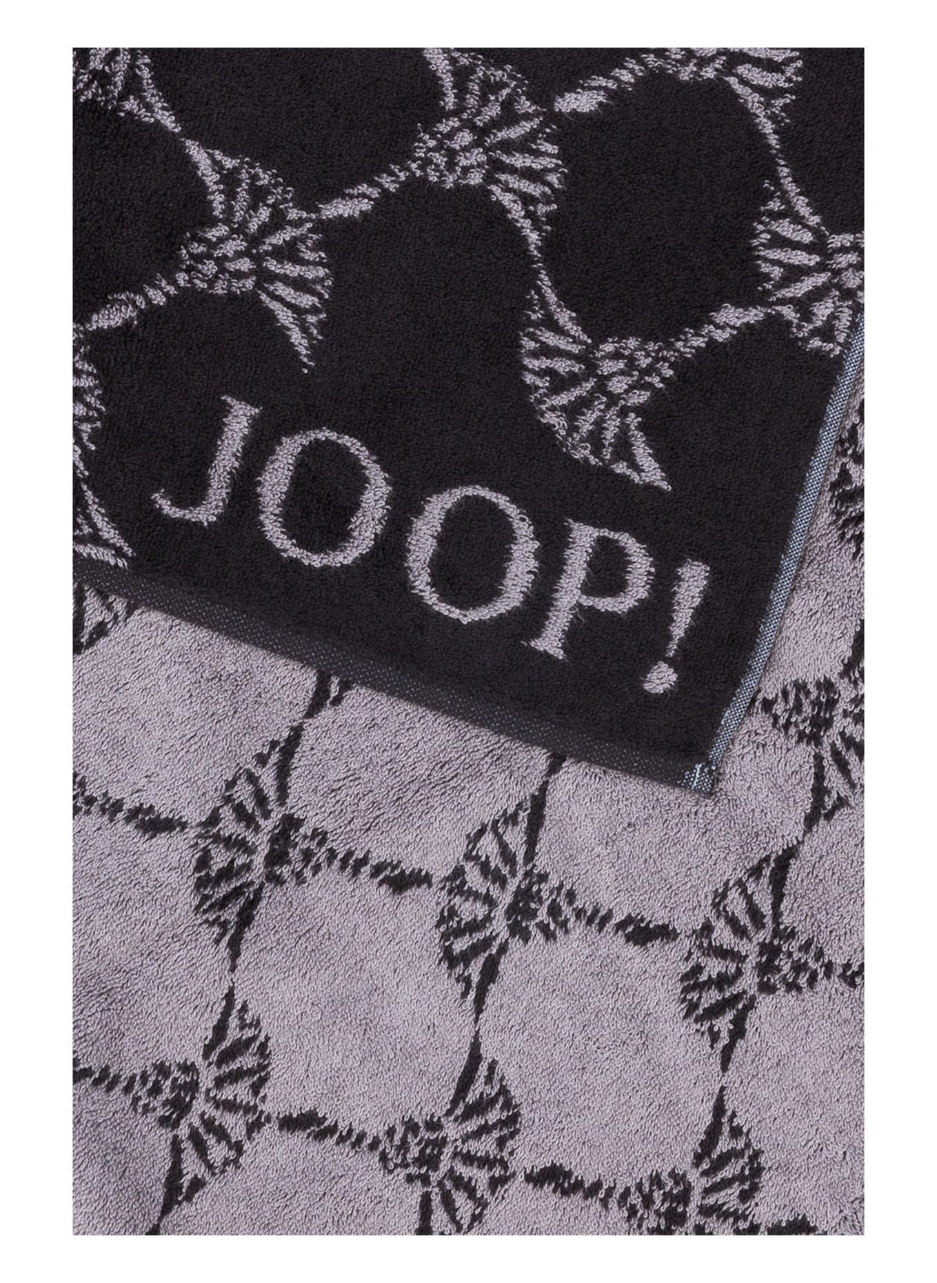 JOOP! Handtuch CORNFLOWER, Farbe: SCHWARZ/ GRAU (Bild 3)