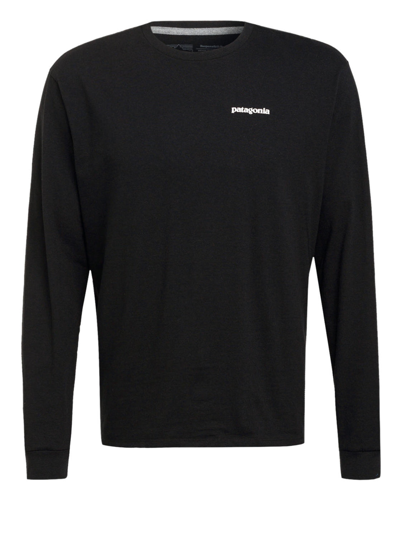 patagonia Long sleeve shirt P-6, Color: BLACK (Image 1)