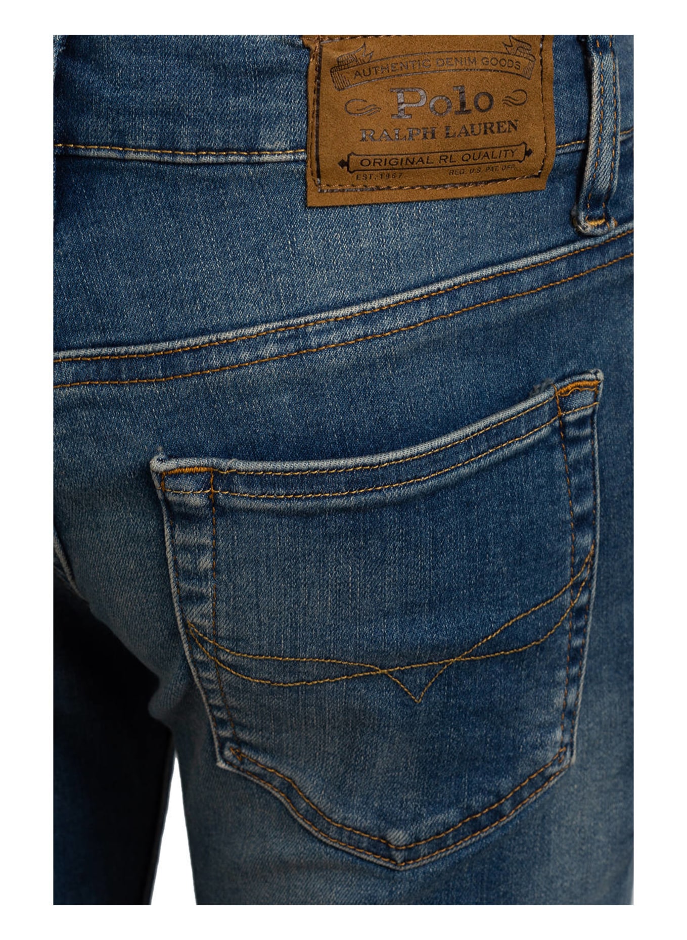 POLO RALPH LAUREN Jeans ELDRIDGE Skinny Fit, Farbe: 001 AIDEN WASH (Bild 3)
