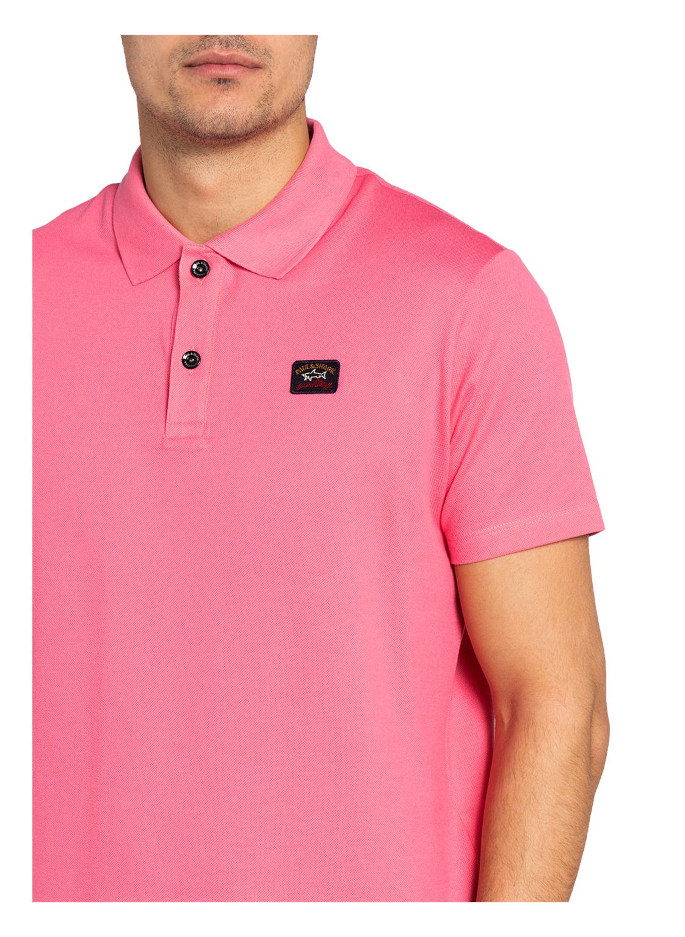PAUL & SHARK Piqué-Poloshirt, Farbe: ROSA (Bild 4)
