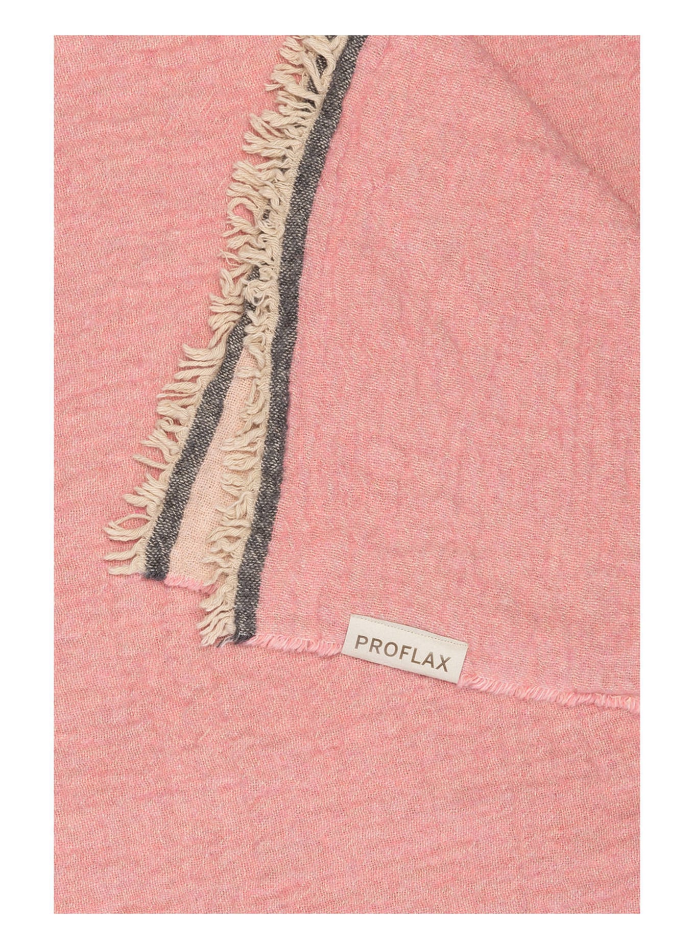 PROFLAX Throw FRANKY, Color: PINK (Image 3)