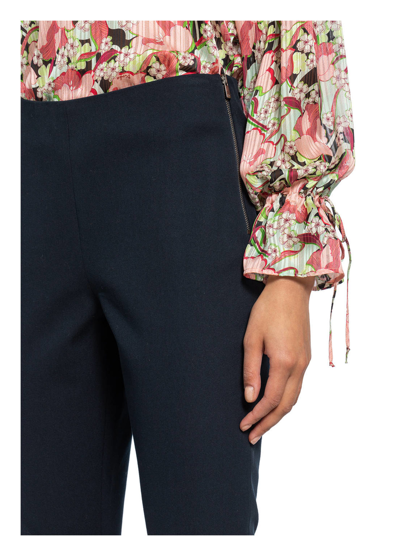 WHISTLES 7/8 trousers , Color: DARK BLUE (Image 5)