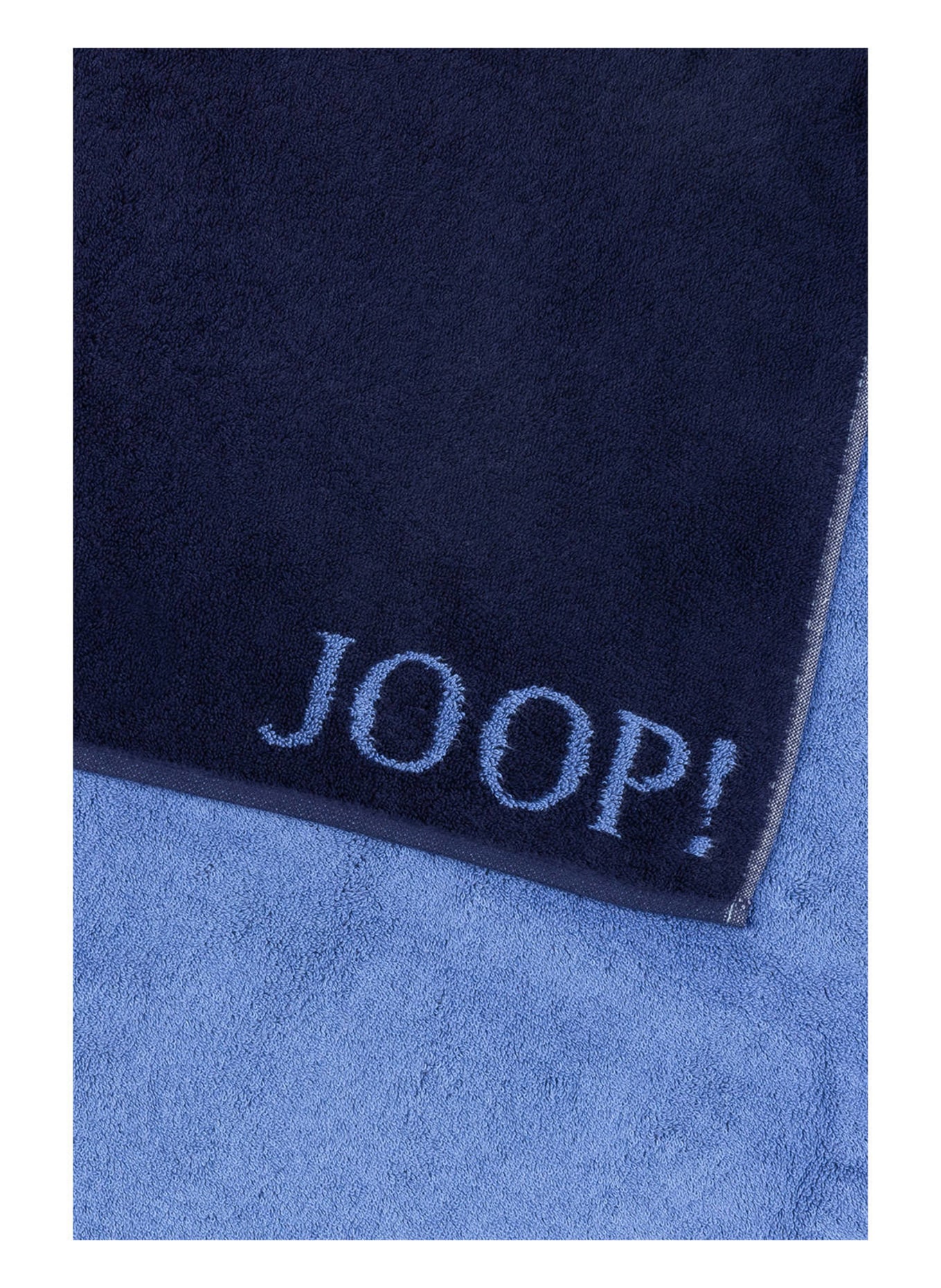 JOOP! Duschtuch CLASSIC DOUBLEFACE, Farbe: DUNKELBLAU/ BLAU (Bild 3)