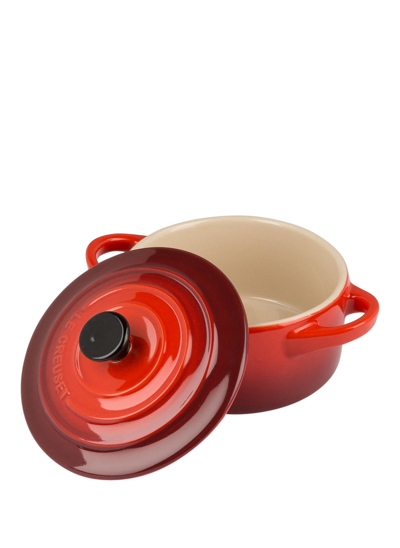 LE CREUSET Kokilka mini, Kolor: CZERWONY (Obrazek 2)