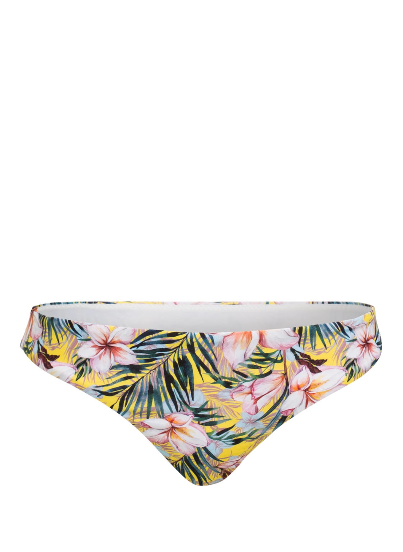 Hot Stuff Bikini-Hose SUNNY PALM , Farbe: GELB/ ROSA/ BLAU (Bild 1)