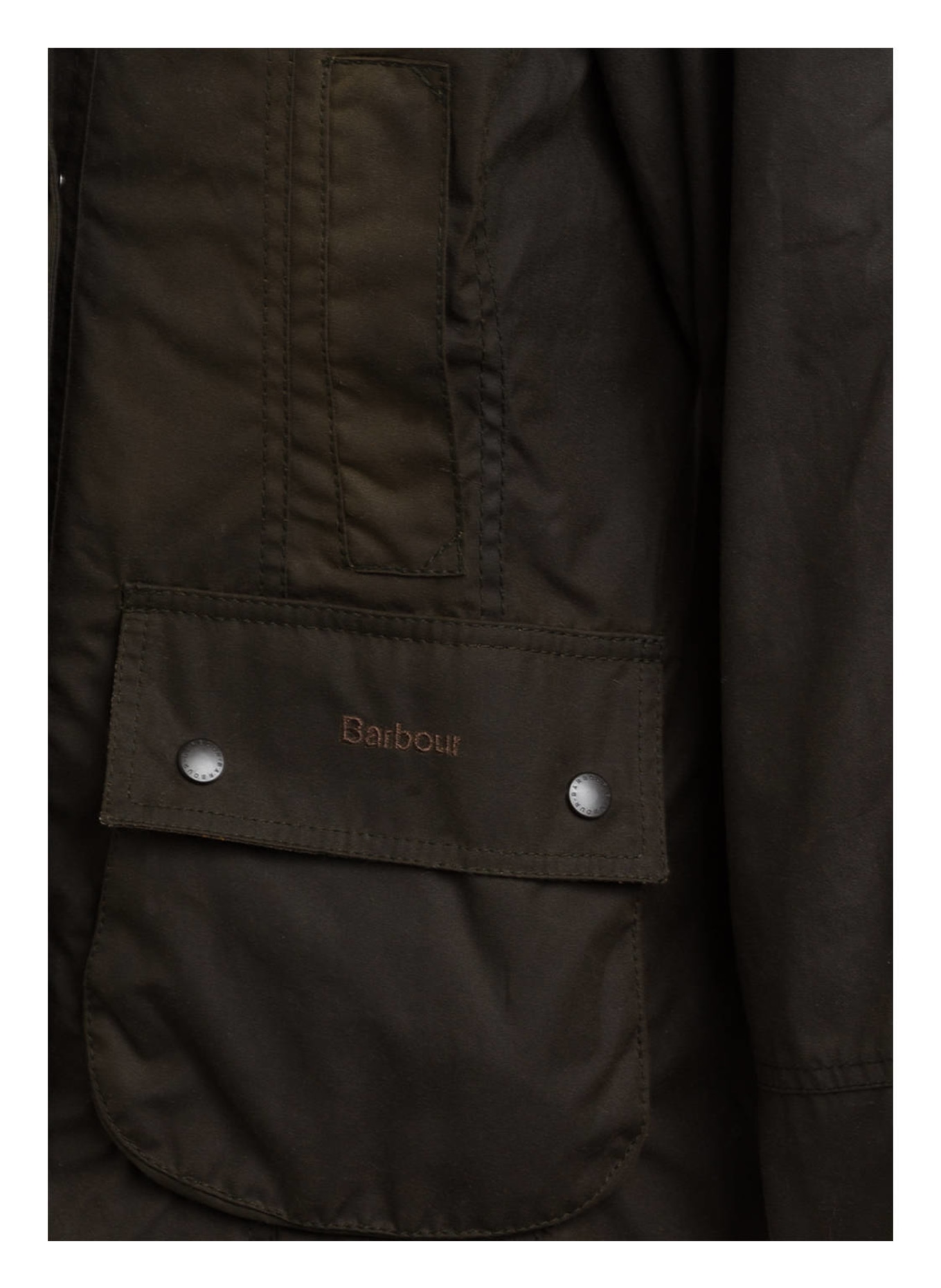 Barbour Fieldjacket CLASSIC BEADNELL, Farbe: DUNKELGRÜN (Bild 3)