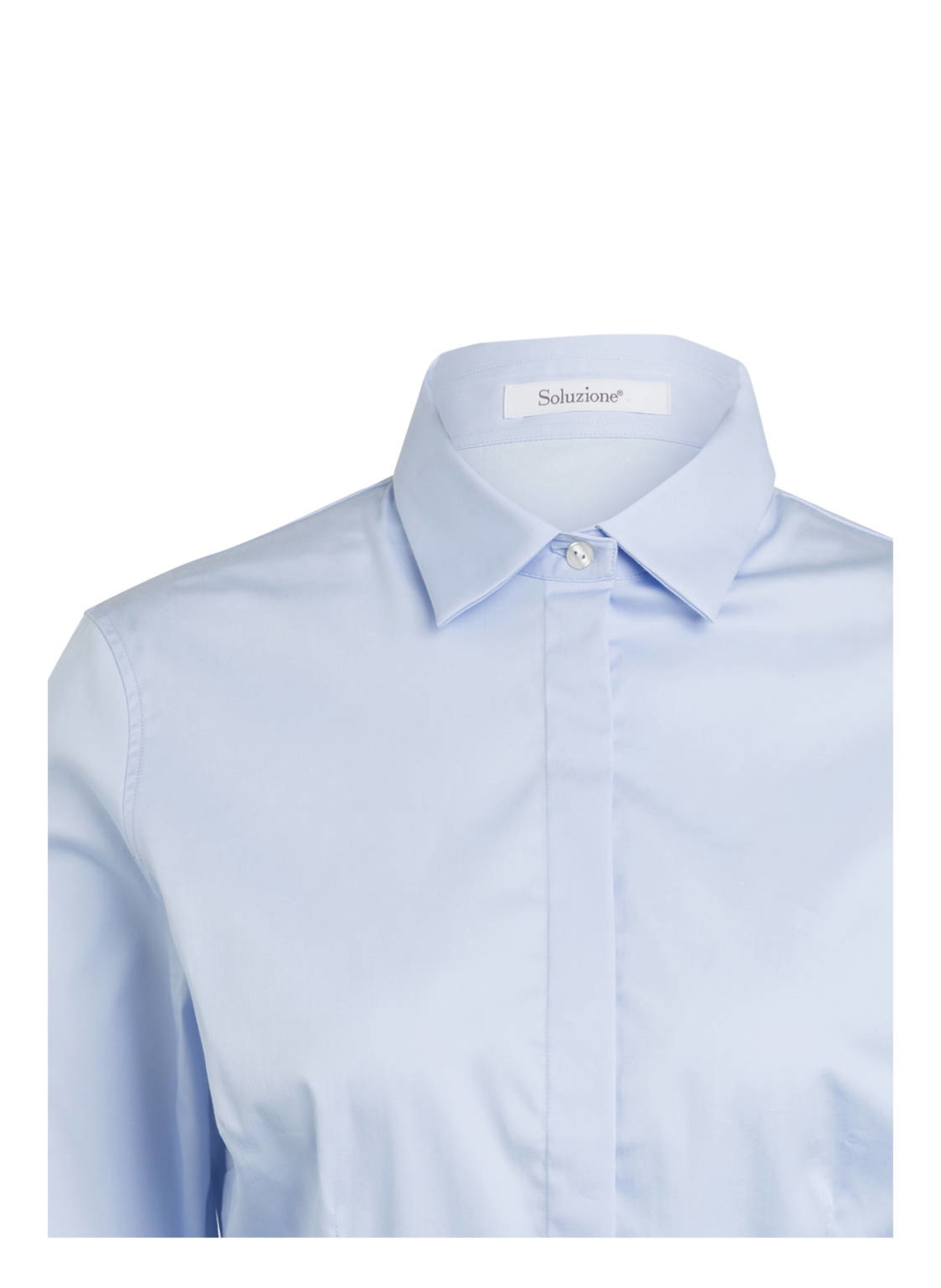 Soluzione Shirt blouse, Color: LIGHT BLUE (Image 3)