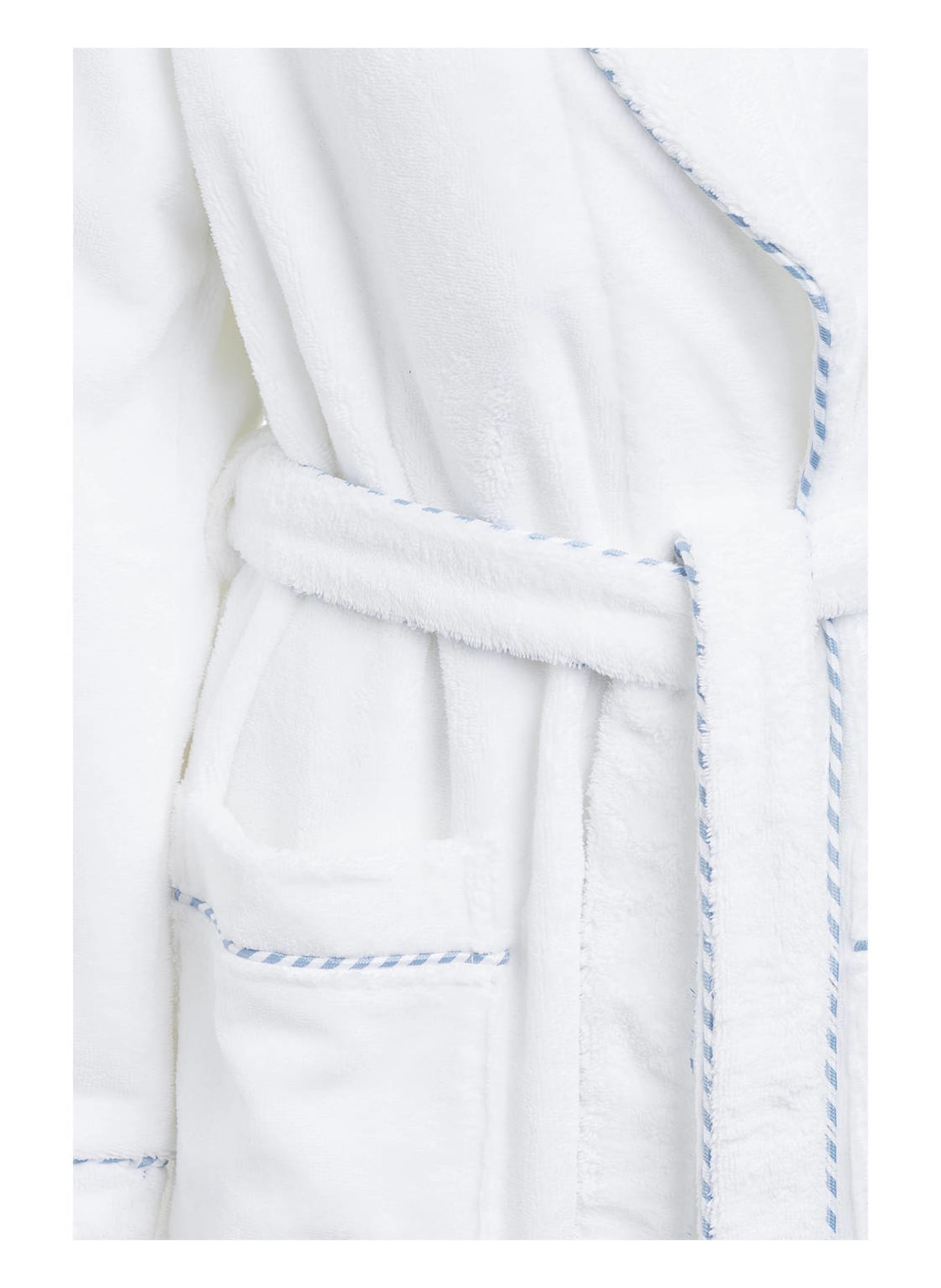 CALIDA Women’s bathrobe COZY SHOWER, Color: WHITE (Image 3)