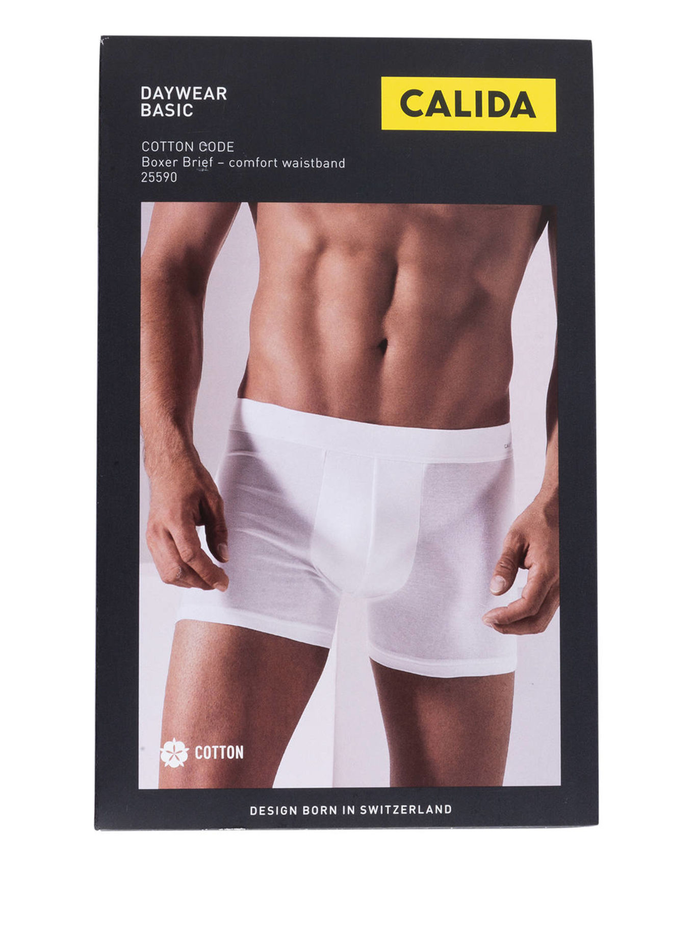 CALIDA Bokserki COTTON CODE: BIAŁY